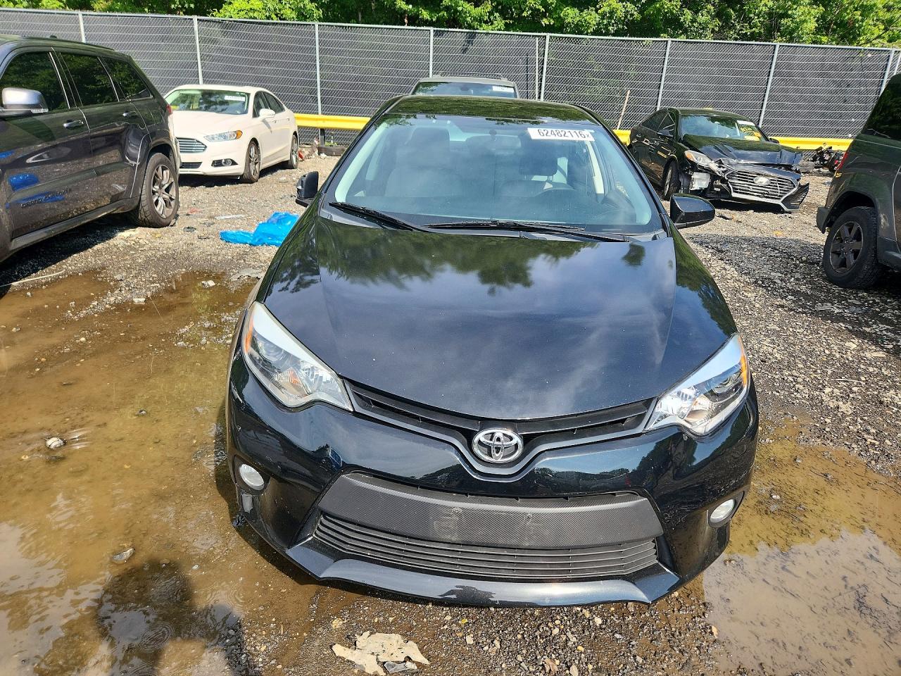 2014 Toyota Corolla Le Plus Black vin: 2T1BURHE1EC223906