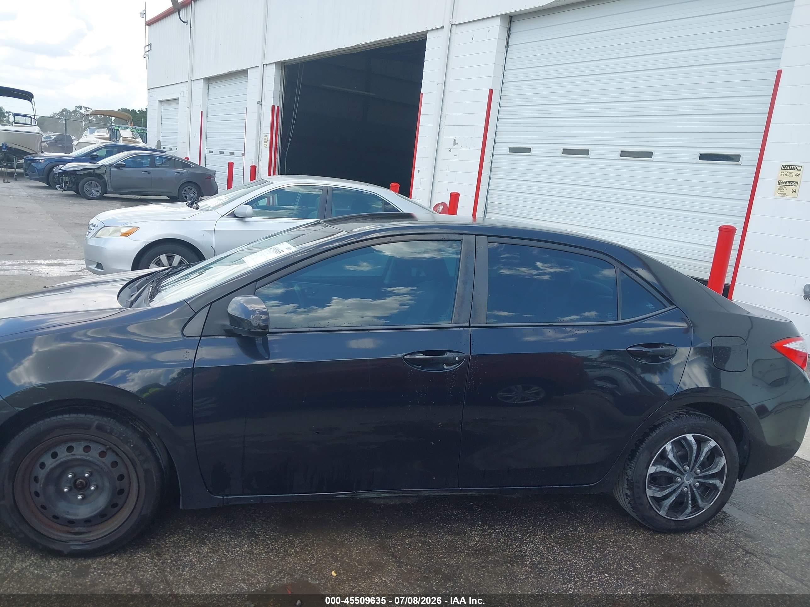 2015 Toyota Corolla Le Black vin: 2T1BURHE1FC233742