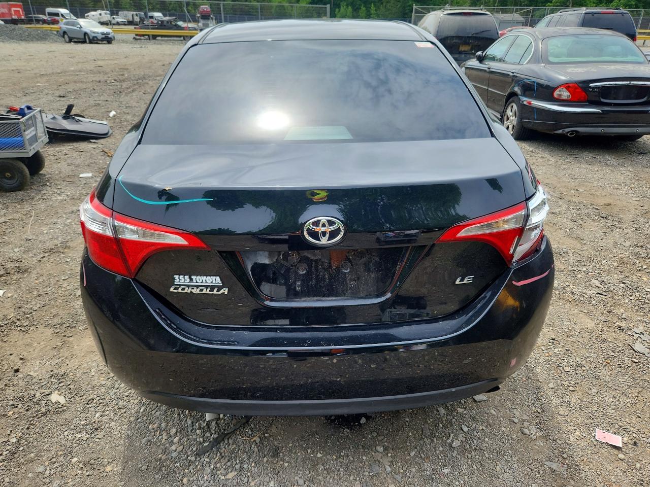 2015 Toyota Corolla Le Black vin: 2T1BURHE1FC245504