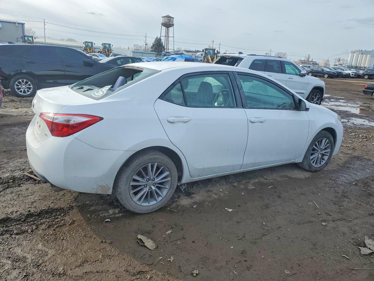 2015 Toyota Corolla Le Plus Белый vin: 2T1BURHE1FC247205