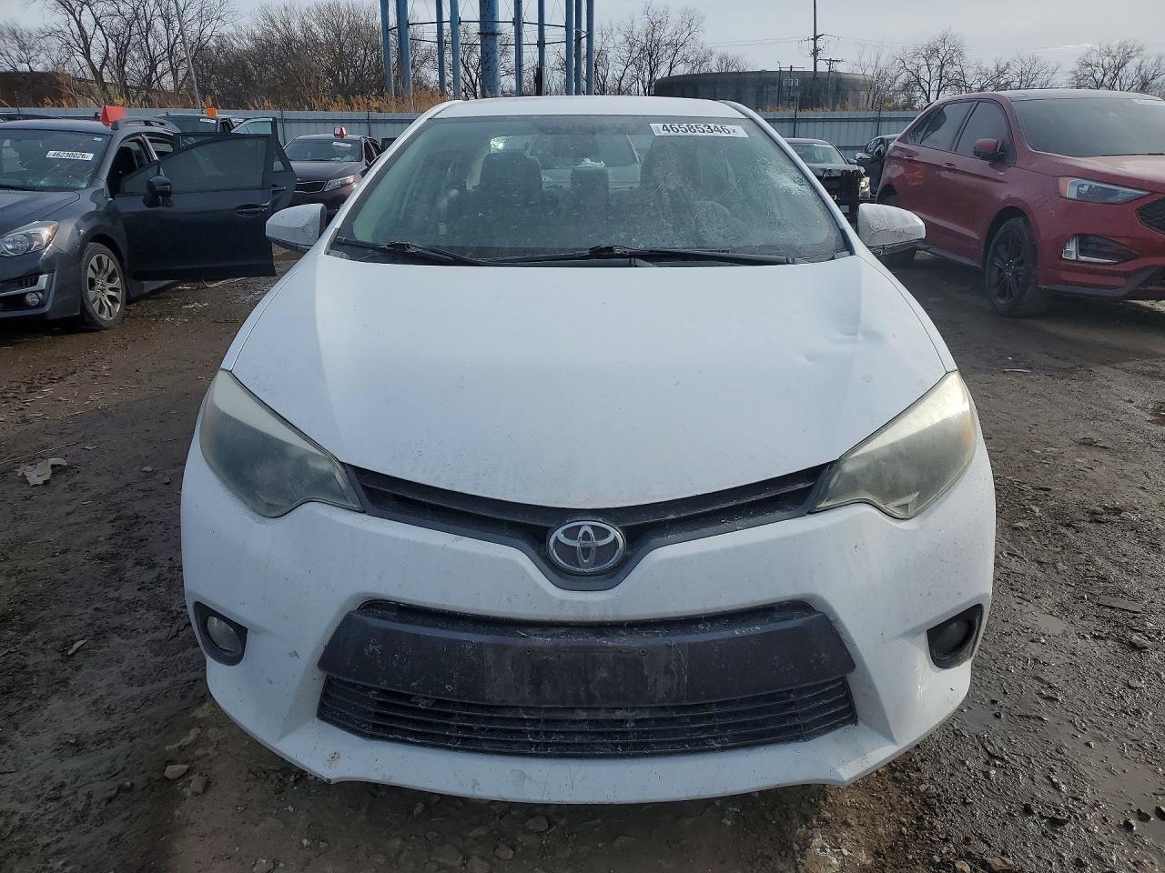 2015 Toyota Corolla Le Plus Белый vin: 2T1BURHE1FC247205