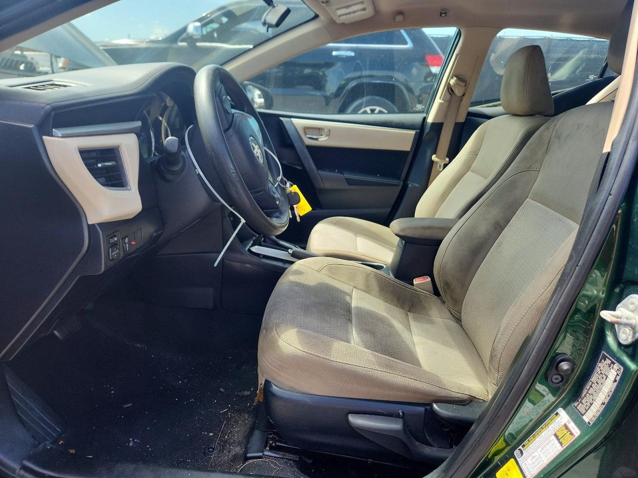 2015 Toyota Corolla Le Green vin: 2T1BURHE1FC255532