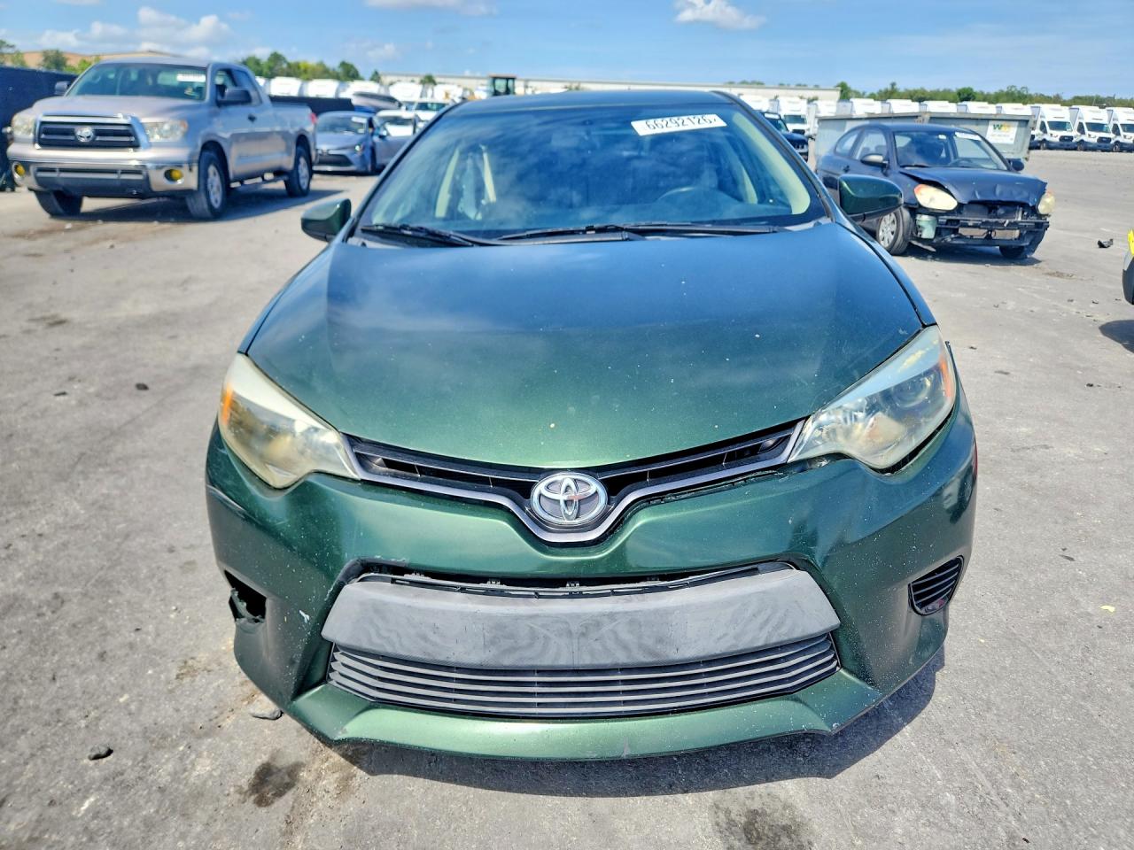 2015 Toyota Corolla Le Green vin: 2T1BURHE1FC255532