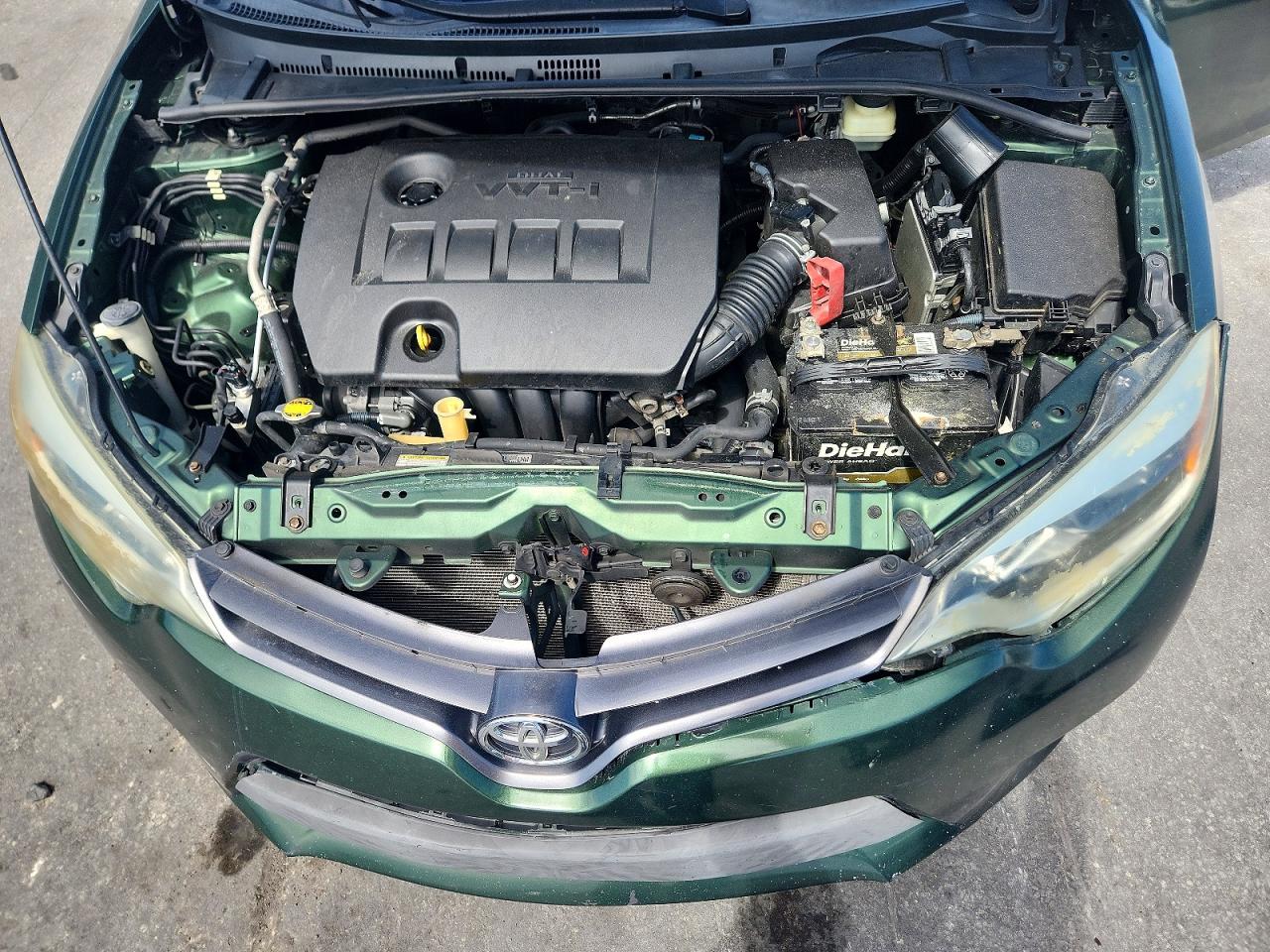2015 Toyota Corolla Le Green vin: 2T1BURHE1FC255532