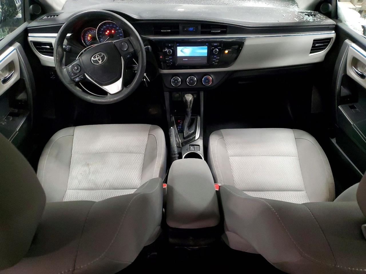 2015 Toyota Corolla L Blue vin: 2T1BURHE1FC283962