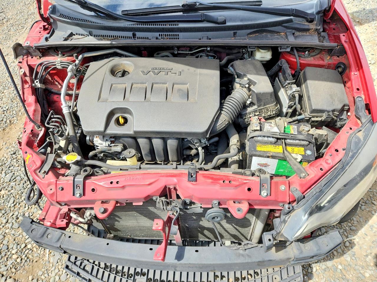 2015 Toyota Corolla S Plus Красный vin: 2T1BURHE1FC304342