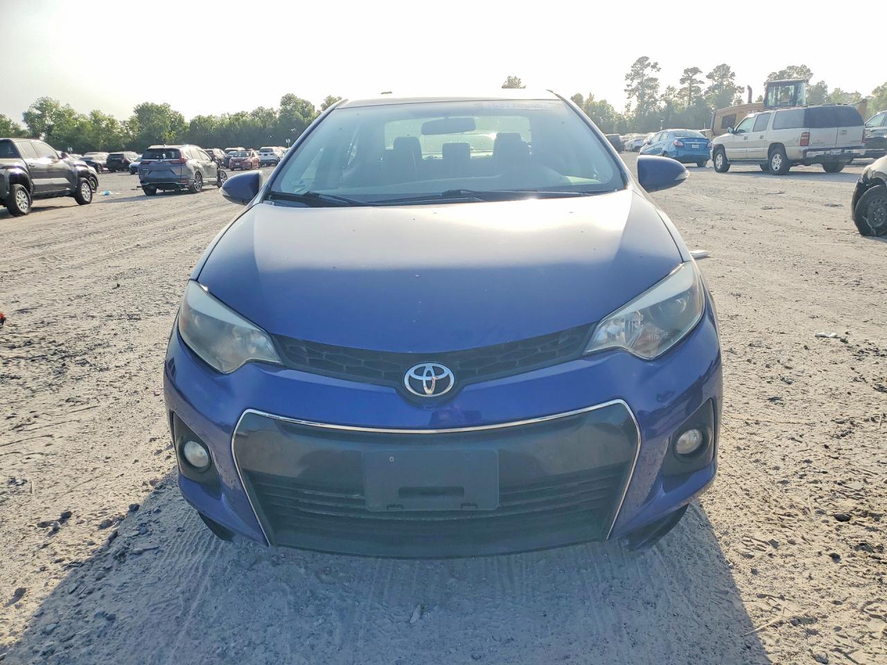 2015 Toyota Corolla S Plus Blue vin: 2T1BURHE1FC311520