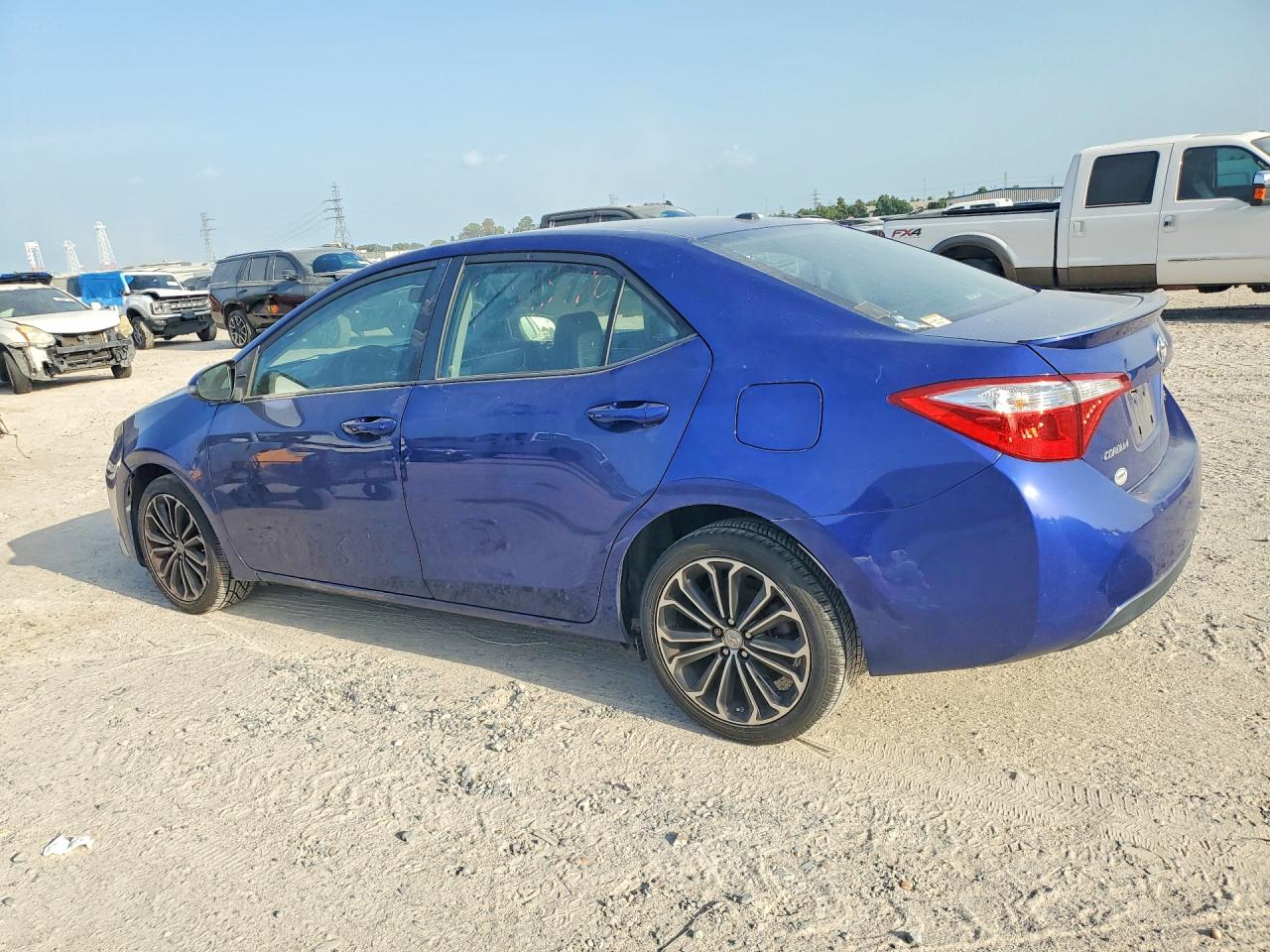 2015 Toyota Corolla S Plus Blue vin: 2T1BURHE1FC311520