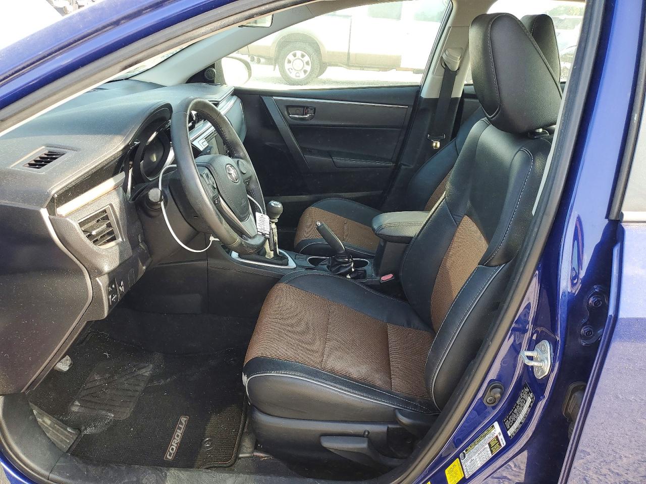 2015 Toyota Corolla S Plus Blue vin: 2T1BURHE1FC311520