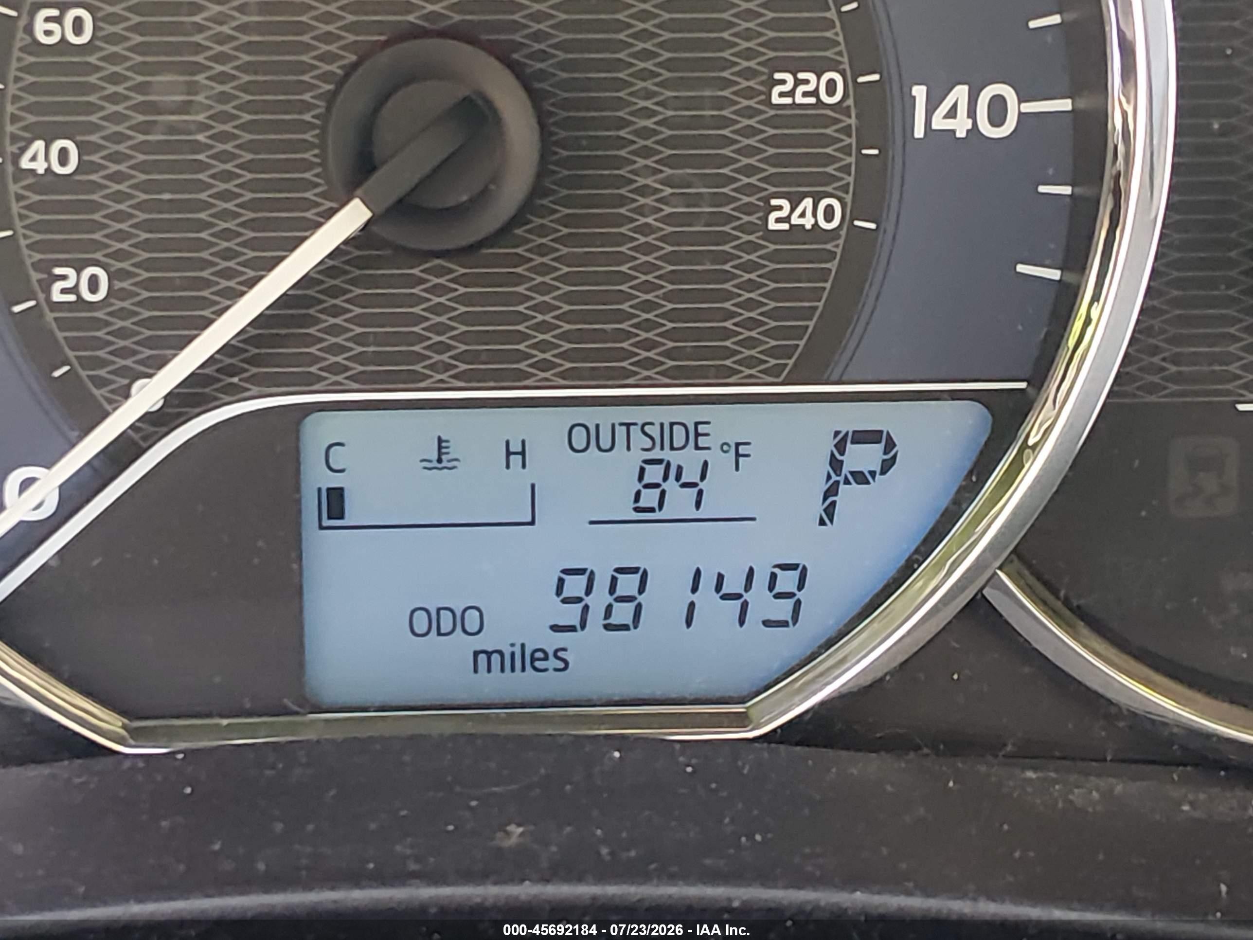 2015 Toyota Corolla Le Gray vin: 2T1BURHE1FC316538