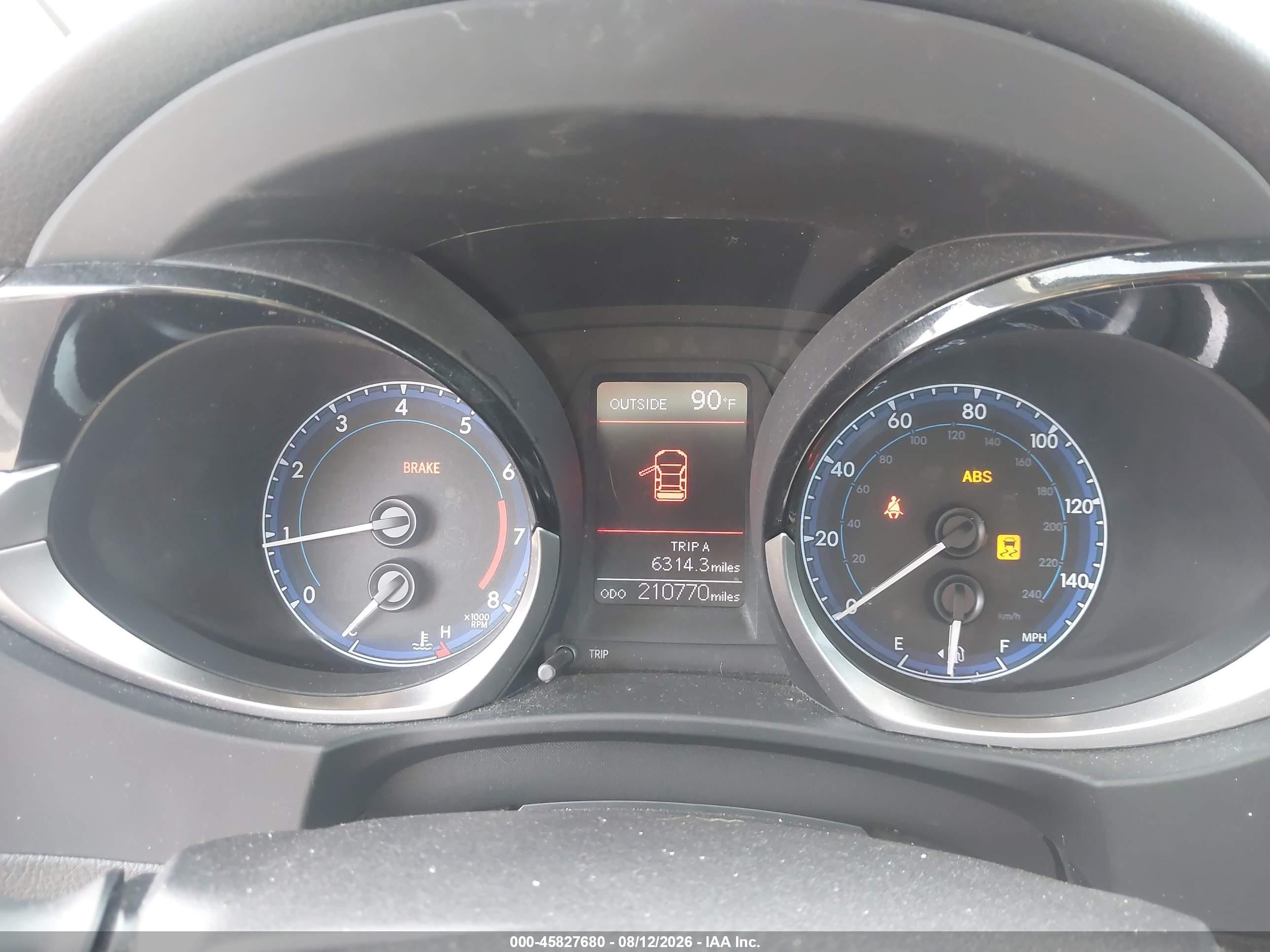 2015 Toyota Corolla S Plus Blue vin: 2T1BURHE1FC317754