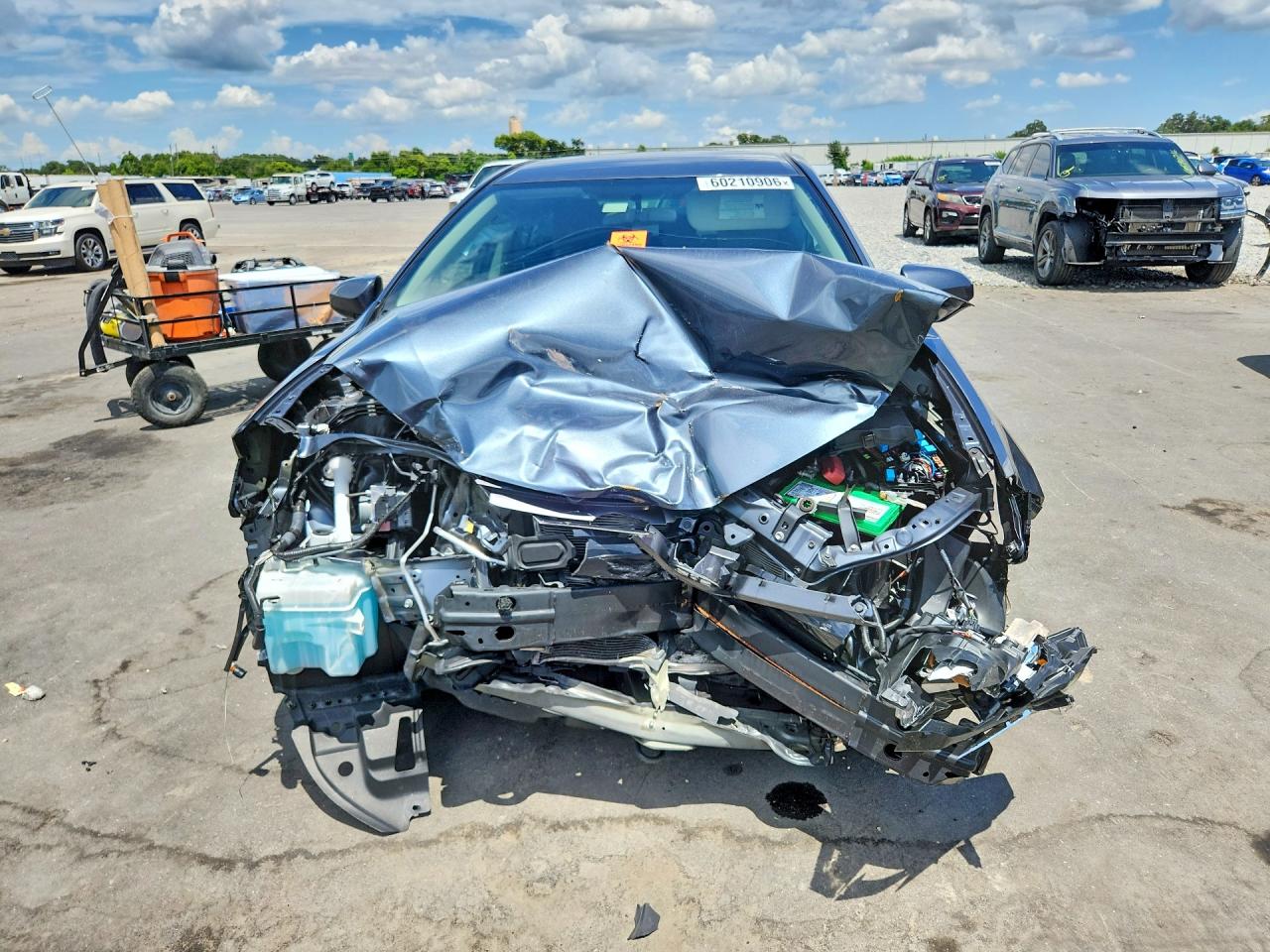 2015 Toyota Corolla Le Blue vin: 2T1BURHE1FC321643