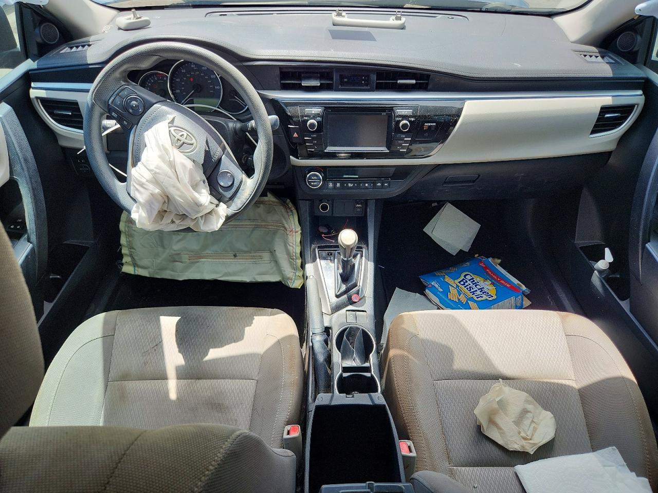 2015 Toyota Corolla Le Blue vin: 2T1BURHE1FC321643