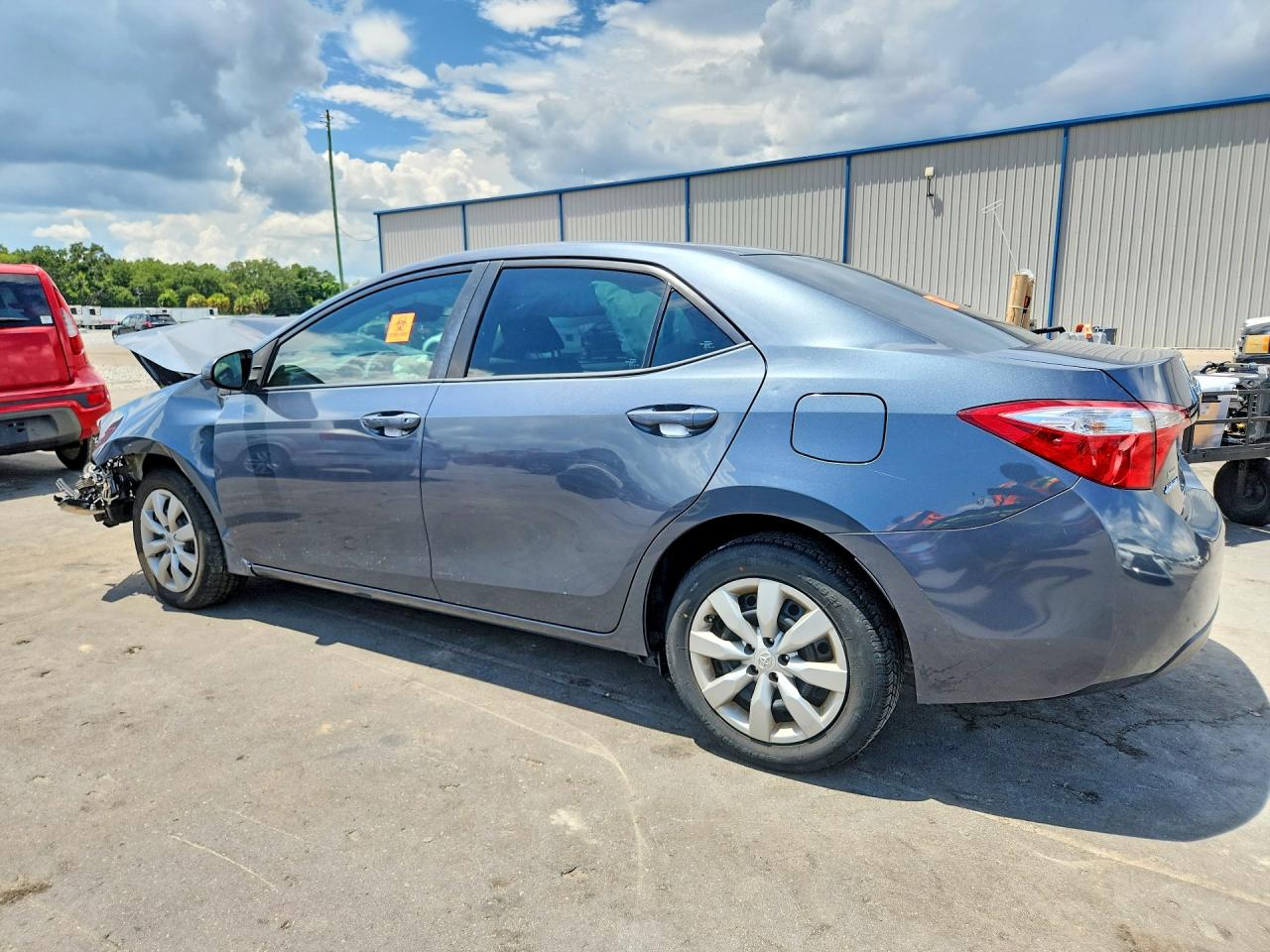2015 Toyota Corolla Le Blue vin: 2T1BURHE1FC321643
