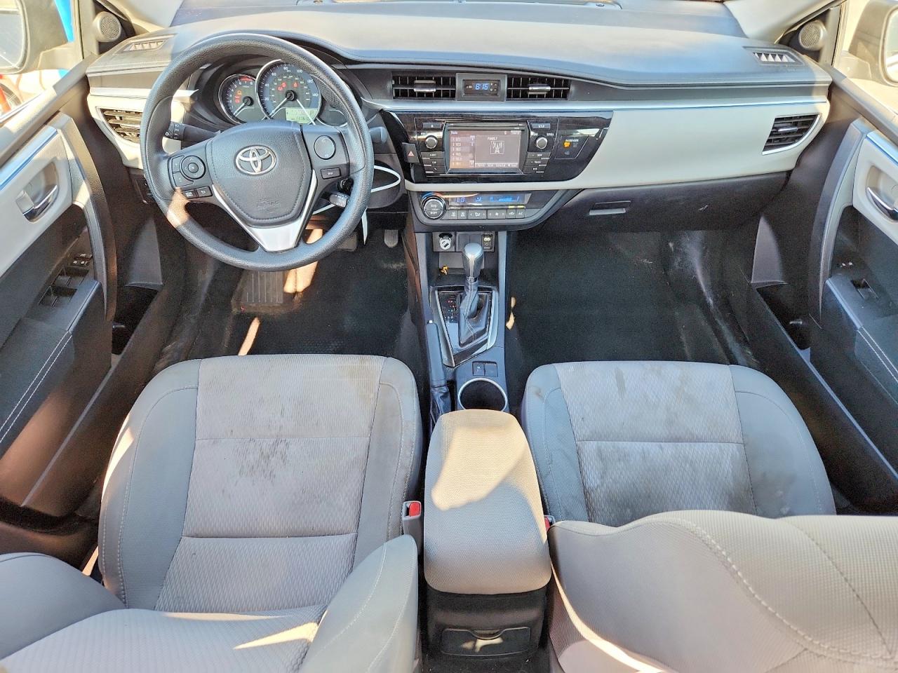 2015 Toyota Corolla Le Gray vin: 2T1BURHE1FC331525