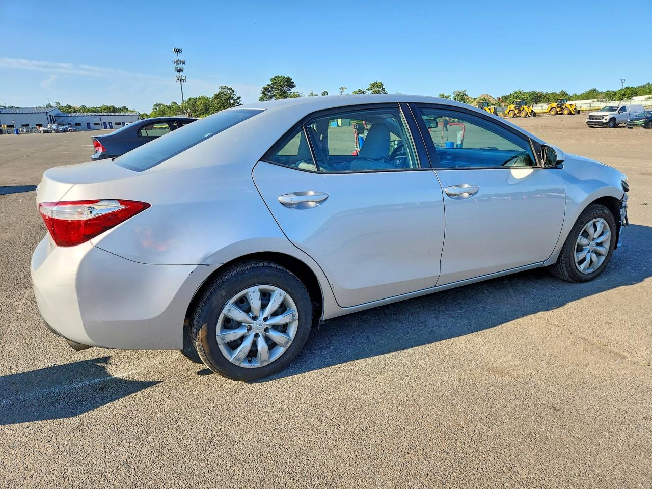 2015 Toyota Corolla Le Gray vin: 2T1BURHE1FC331525