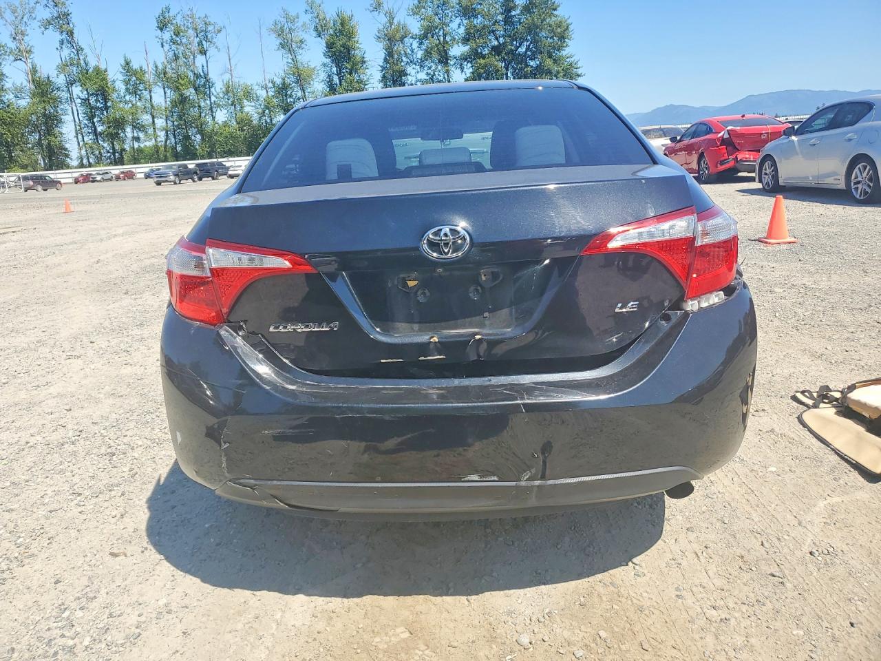 2015 Toyota Corolla Le Plus Black vin: 2T1BURHE1FC345330