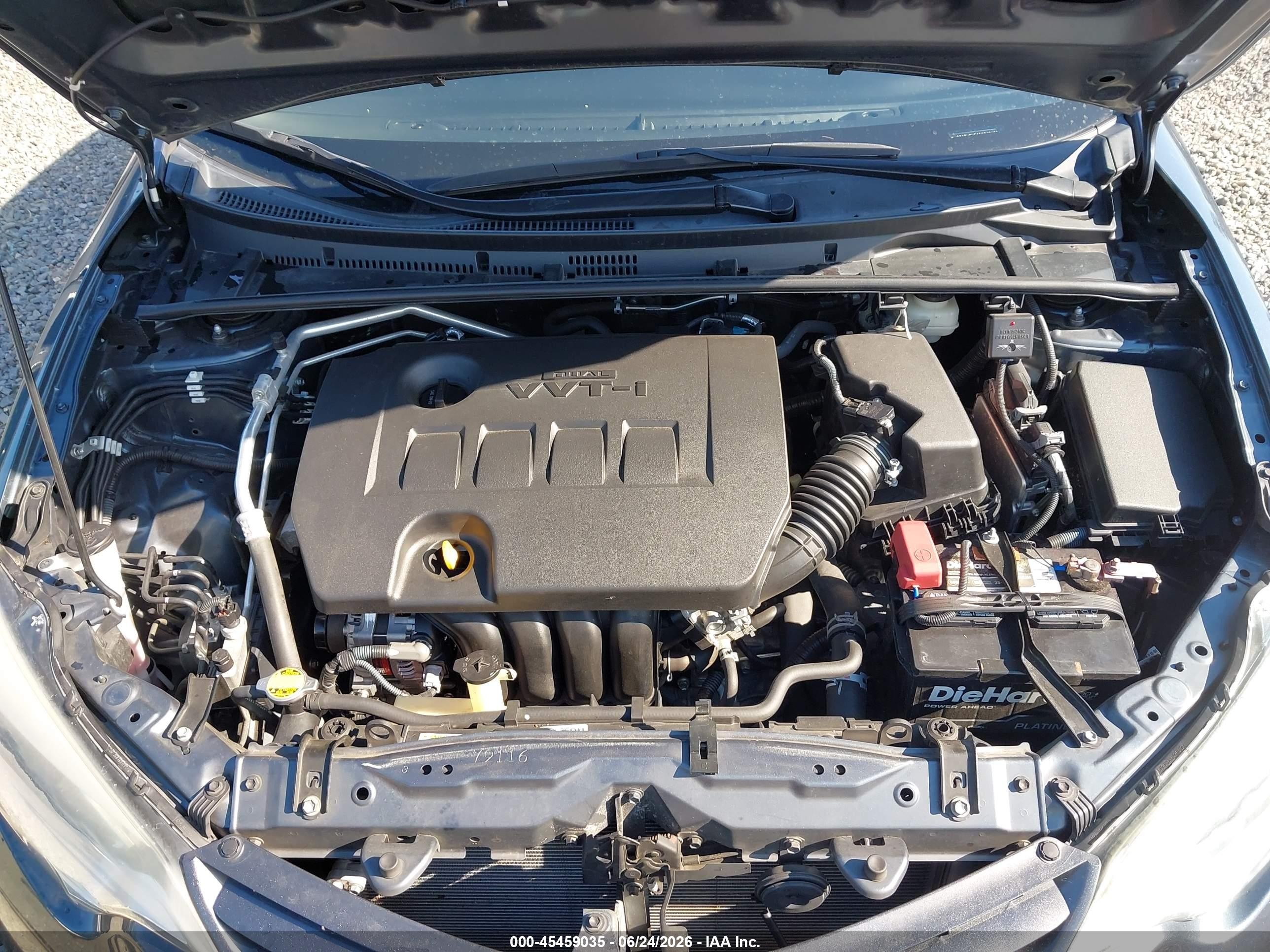 2015 Toyota Corolla Le Plus Blue vin: 2T1BURHE1FC348468