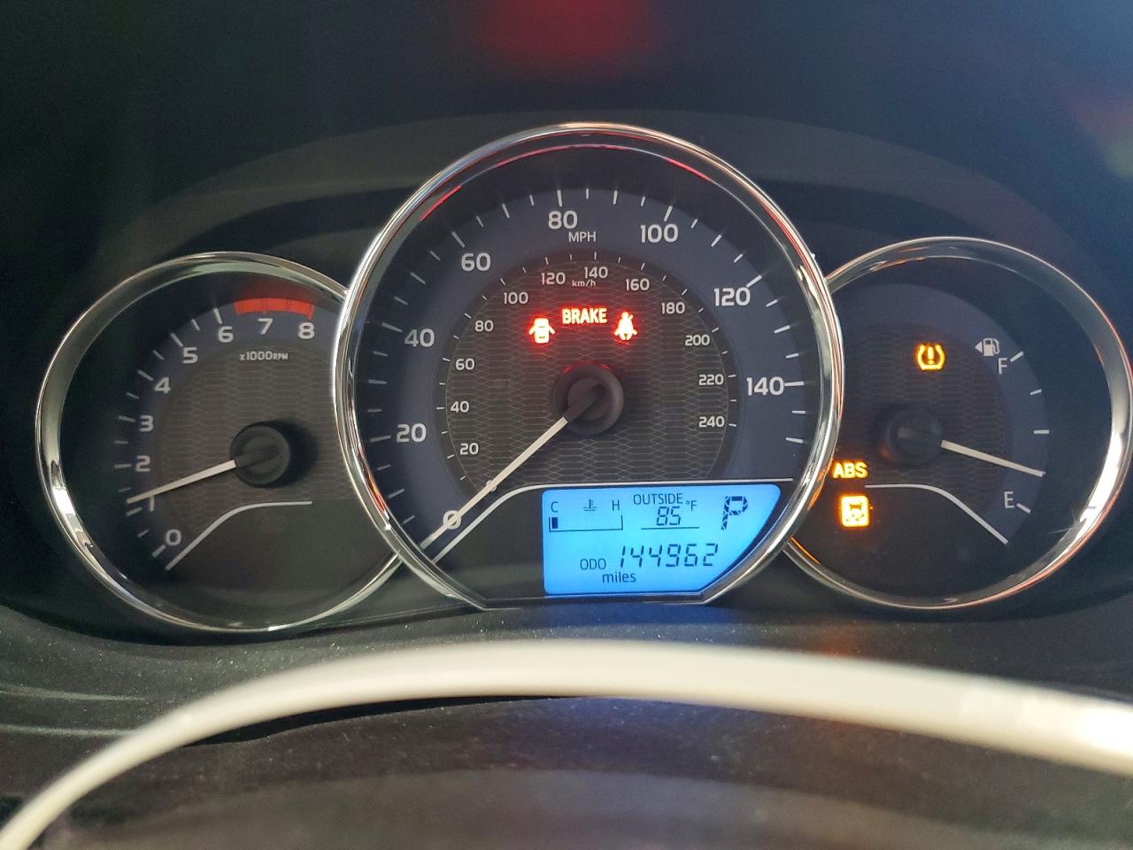 2015 Toyota Corolla L Black vin: 2T1BURHE1FC349166