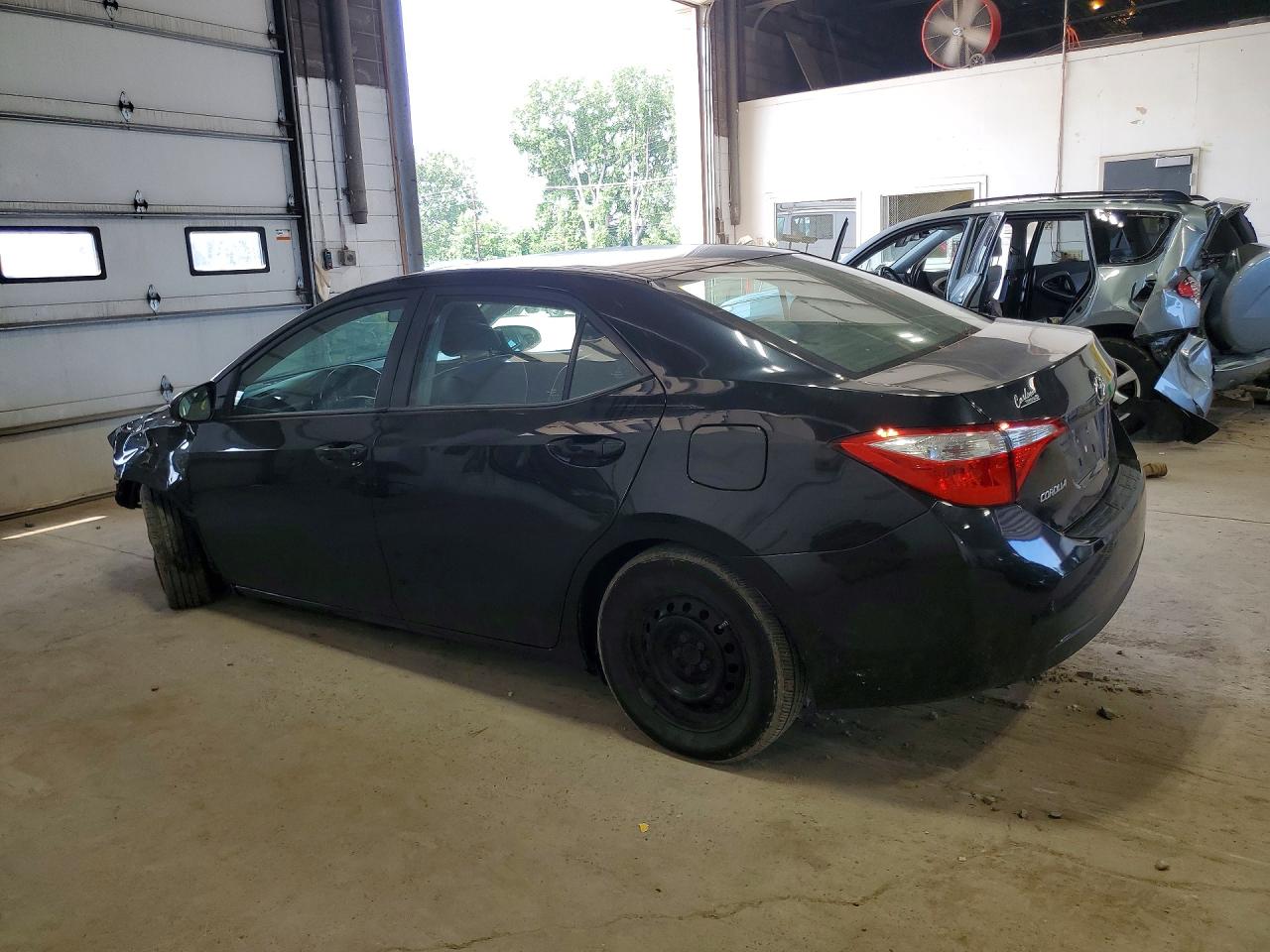 2015 Toyota Corolla L Black vin: 2T1BURHE1FC349166