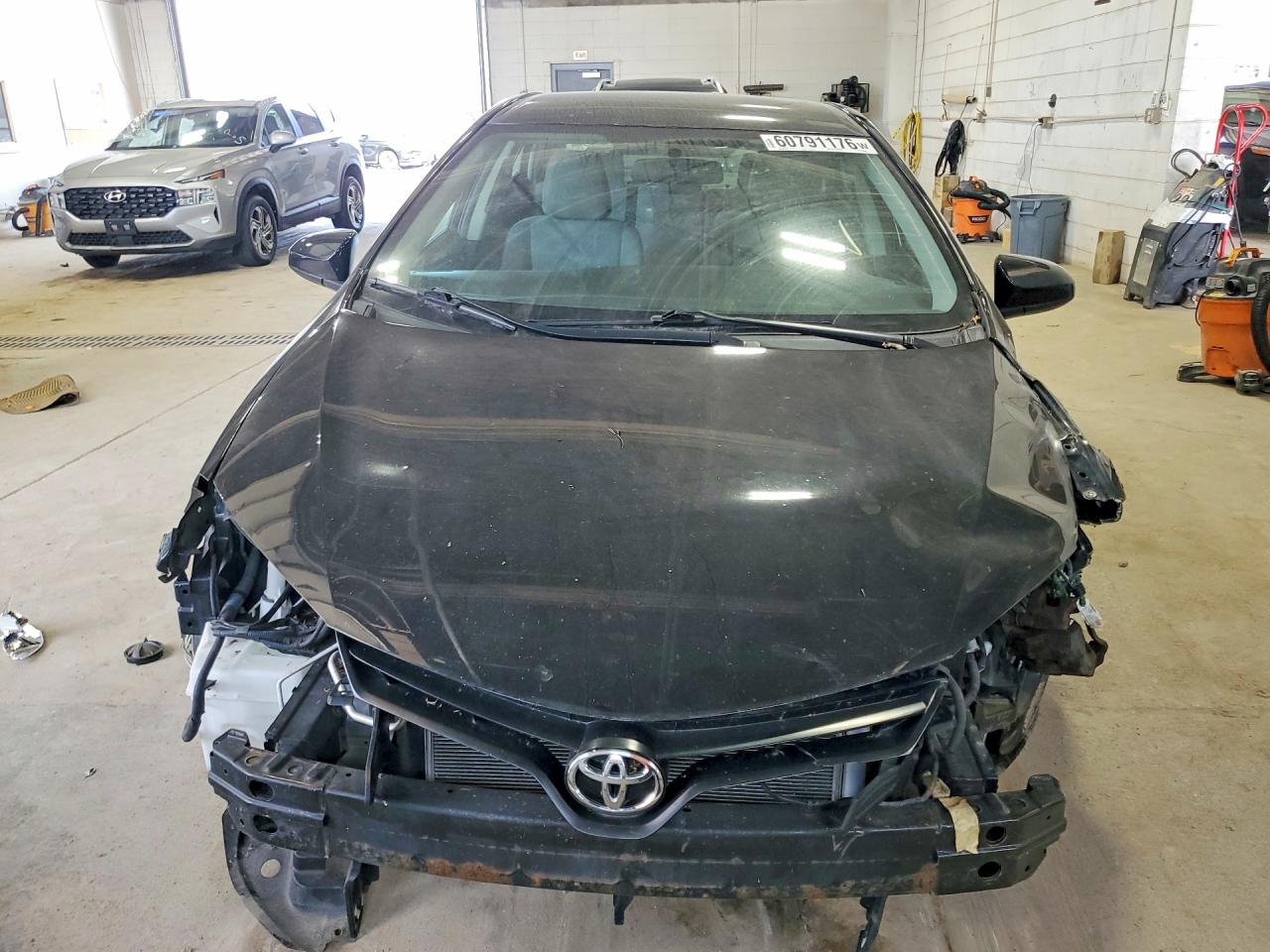 2015 Toyota Corolla L Black vin: 2T1BURHE1FC349166