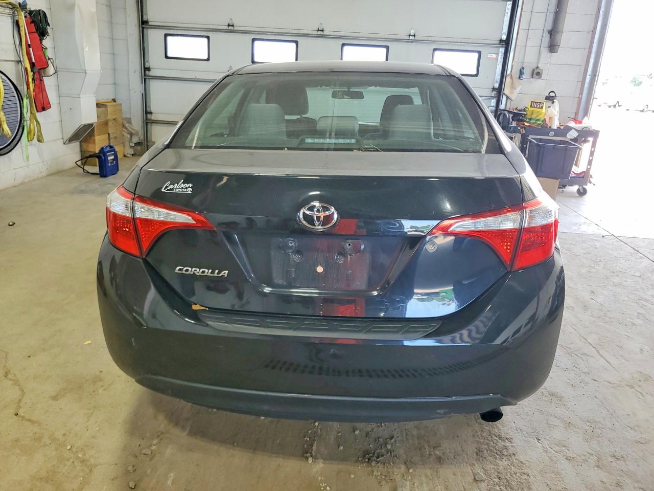 2015 Toyota Corolla L Black vin: 2T1BURHE1FC349166