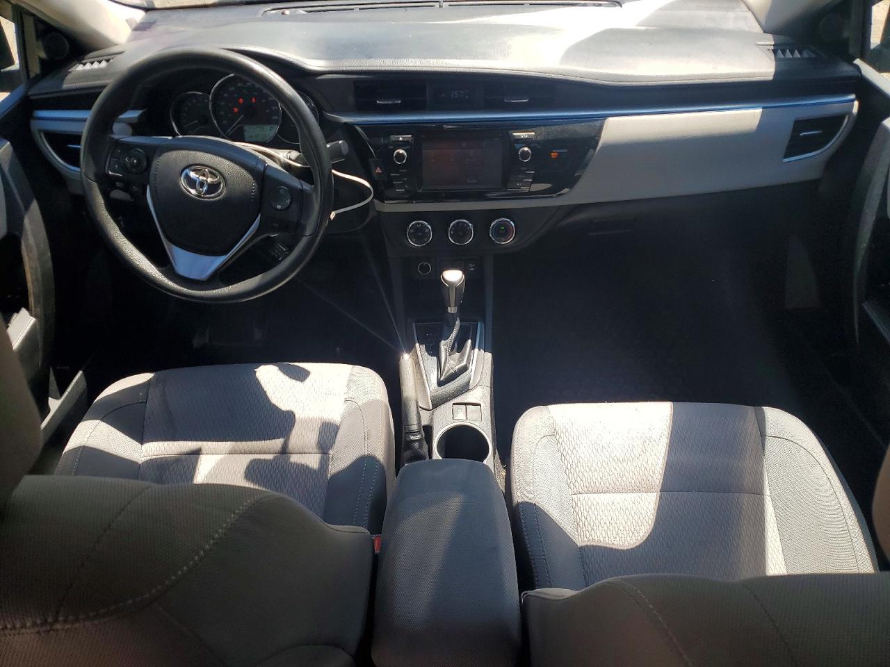 2015 Toyota Corolla L Gray vin: 2T1BURHE1FC350947