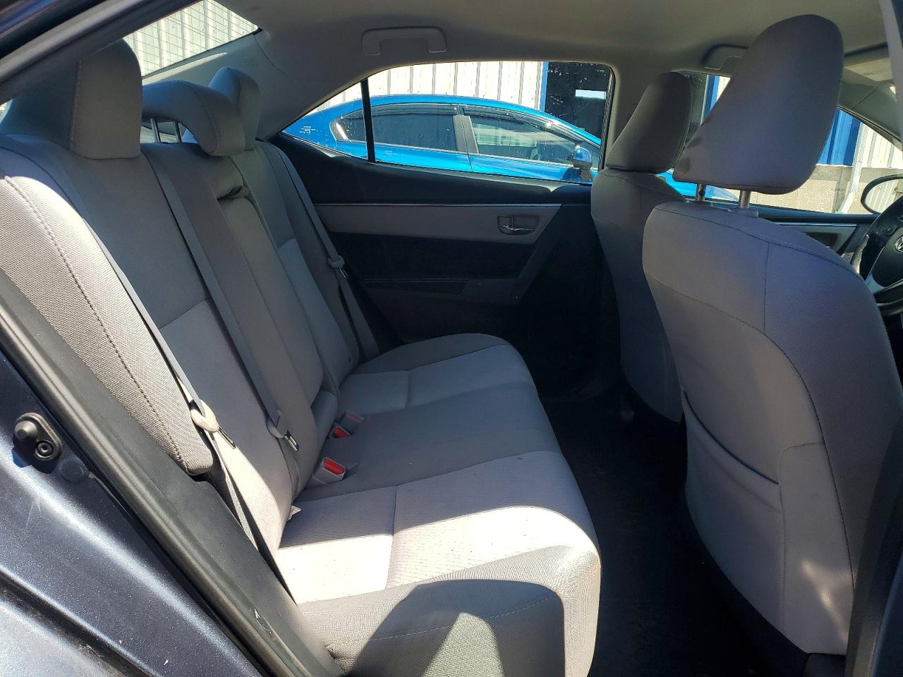2015 Toyota Corolla L Gray vin: 2T1BURHE1FC350947