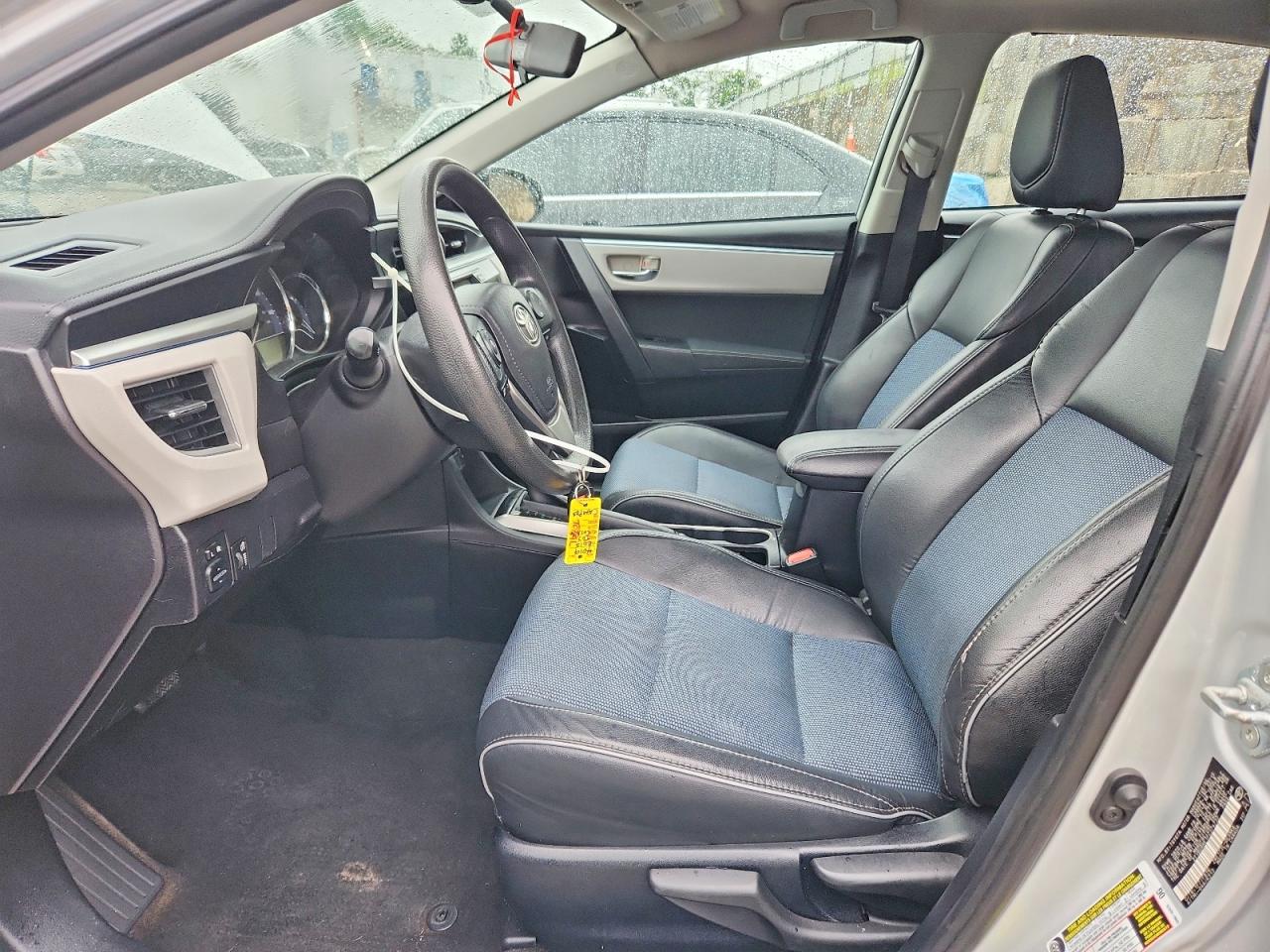 2015 Toyota Corolla Le Silver vin: 2T1BURHE1FC374732