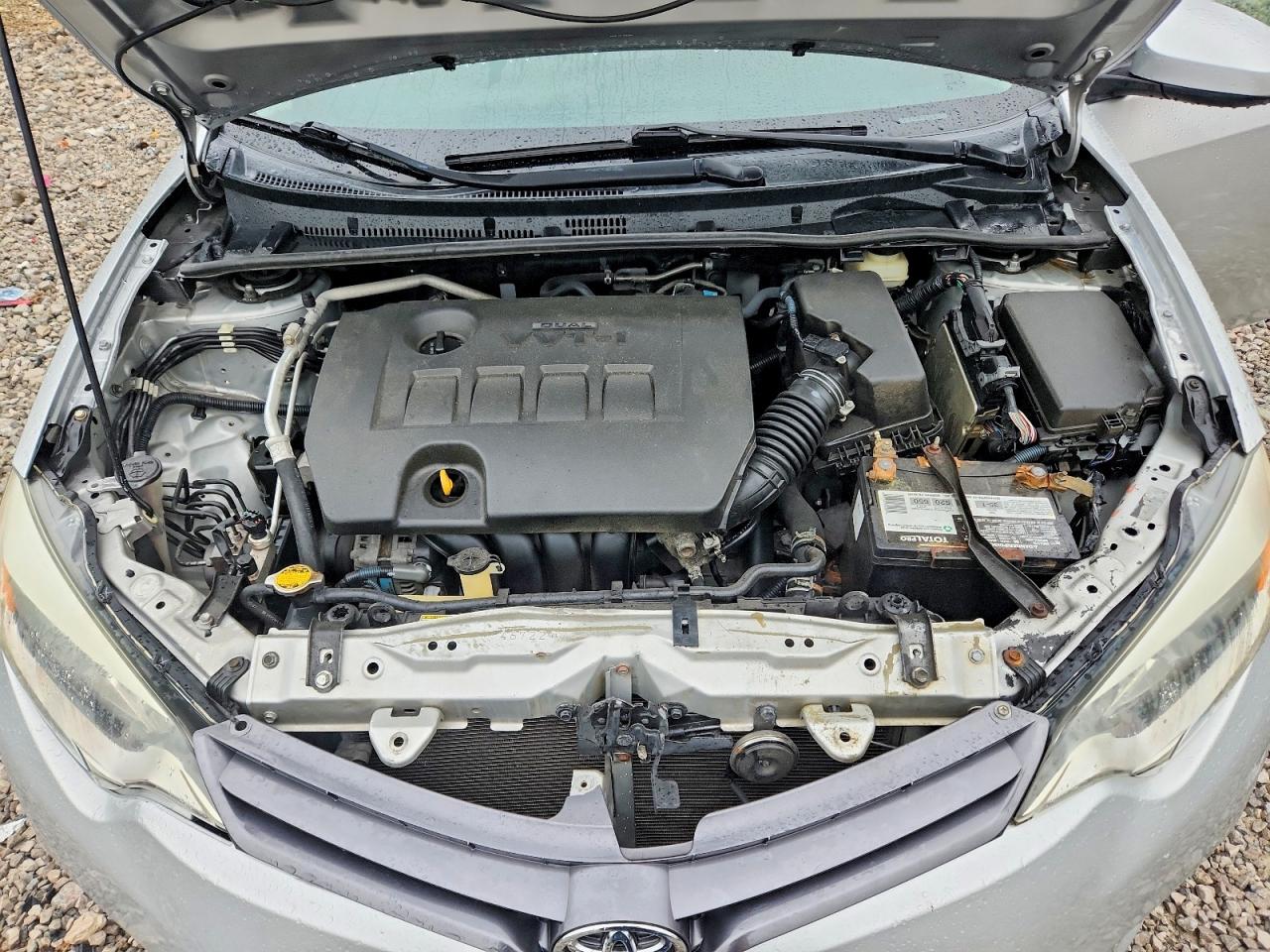 2015 Toyota Corolla Le Silver vin: 2T1BURHE1FC374732