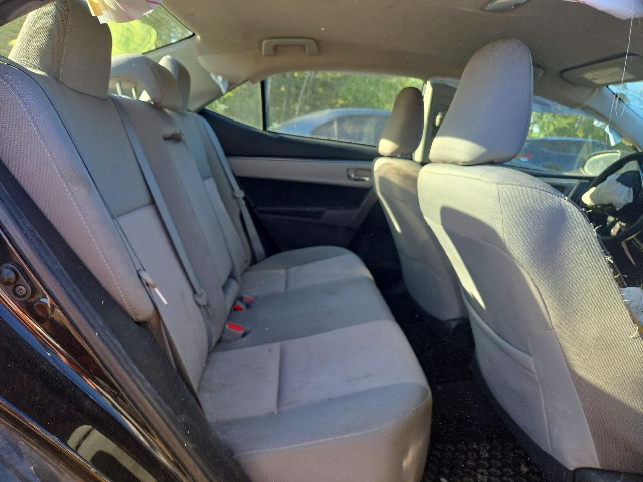 2015 Toyota Corolla L Black vin: 2T1BURHE1FC391319