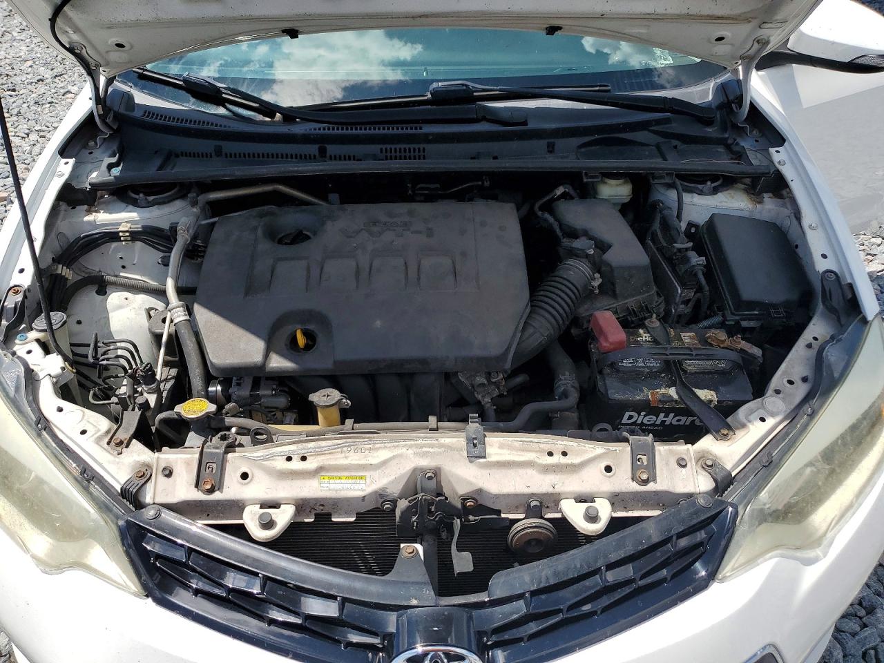 2015 Toyota Corolla S Plus White vin: 2T1BURHE1FC395502