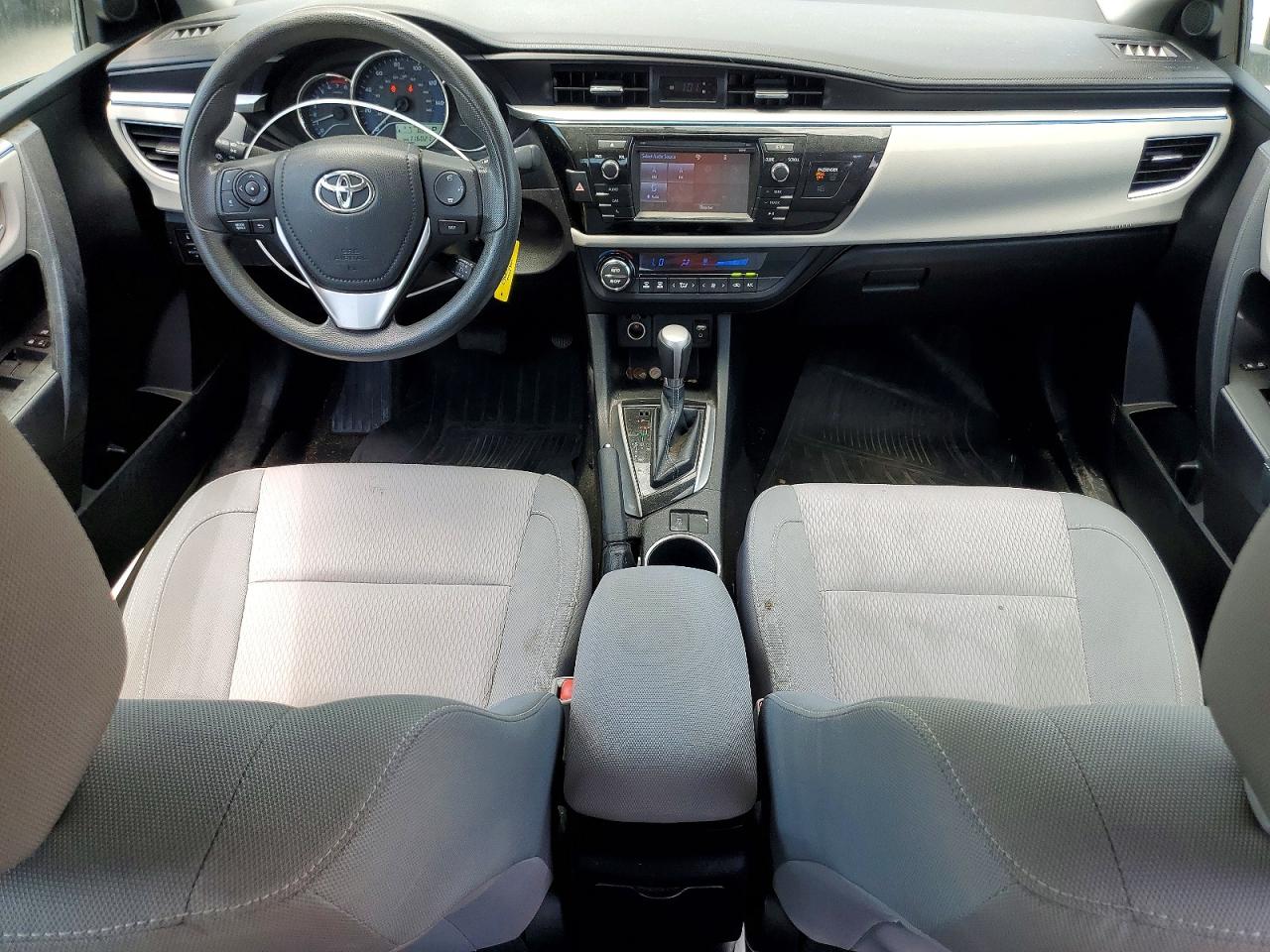 2015 Toyota Corolla Le White vin: 2T1BURHE1FC400794