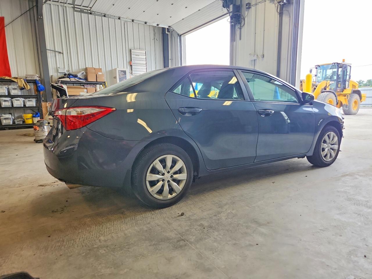 2015 Toyota Corolla L Gray vin: 2T1BURHE1FC405574
