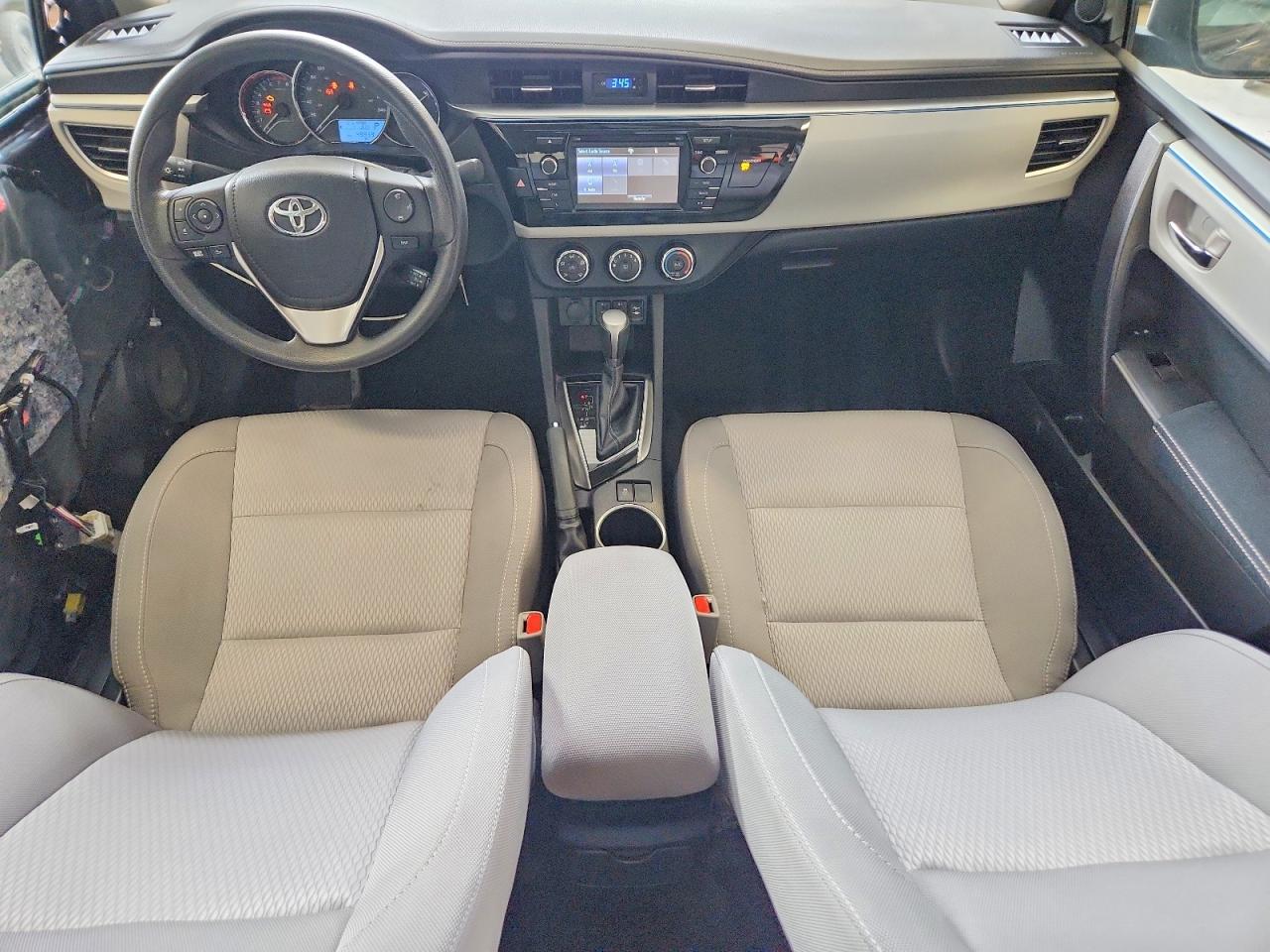 2015 Toyota Corolla L Gray vin: 2T1BURHE1FC405574