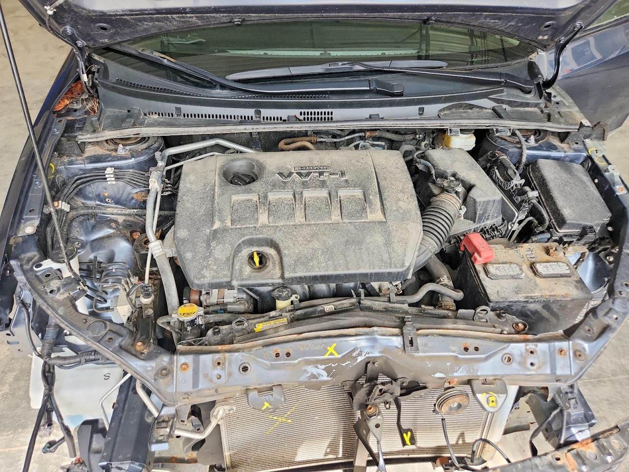 2015 Toyota Corolla L Gray vin: 2T1BURHE1FC405574