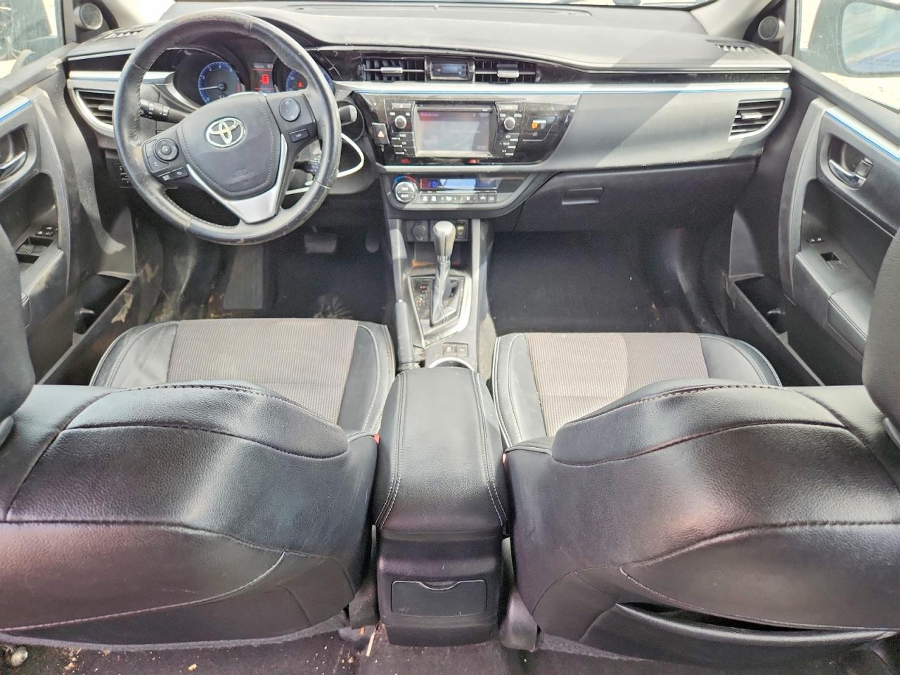 2015 Toyota Corolla L Синий vin: 2T1BURHE1FC408006