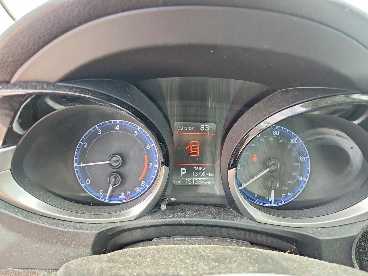 2015 Toyota Corolla L Синий vin: 2T1BURHE1FC408006