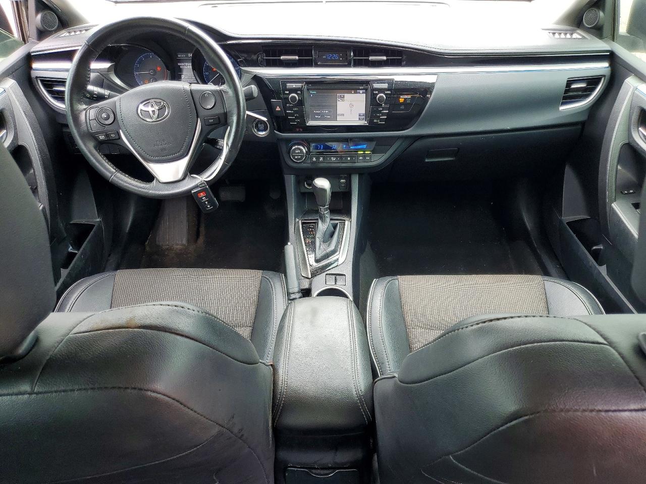 2015 Toyota Corolla S Plus White vin: 2T1BURHE1FC412685