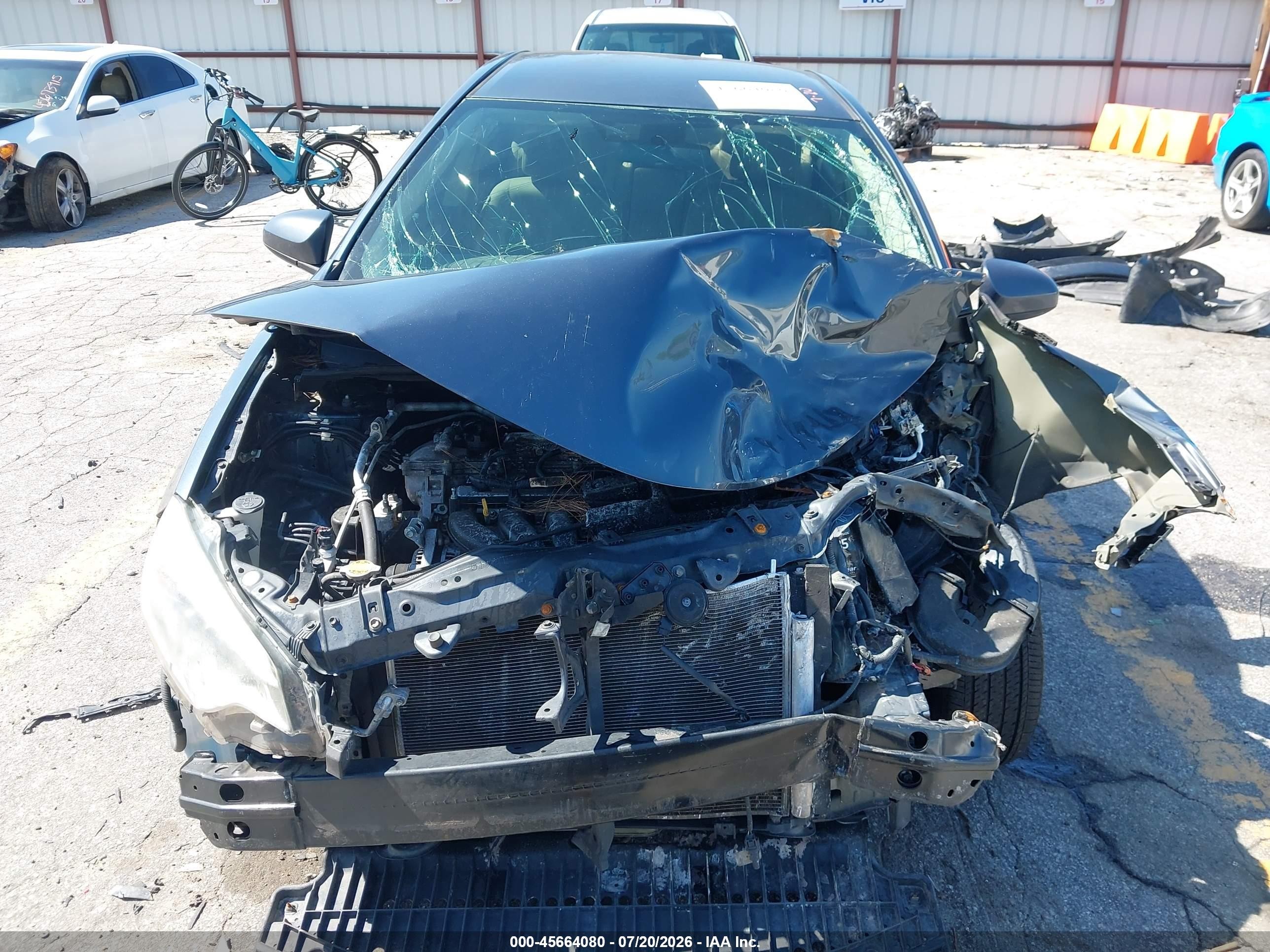 2015 Toyota Corolla Le Blue vin: 2T1BURHE1FC421273