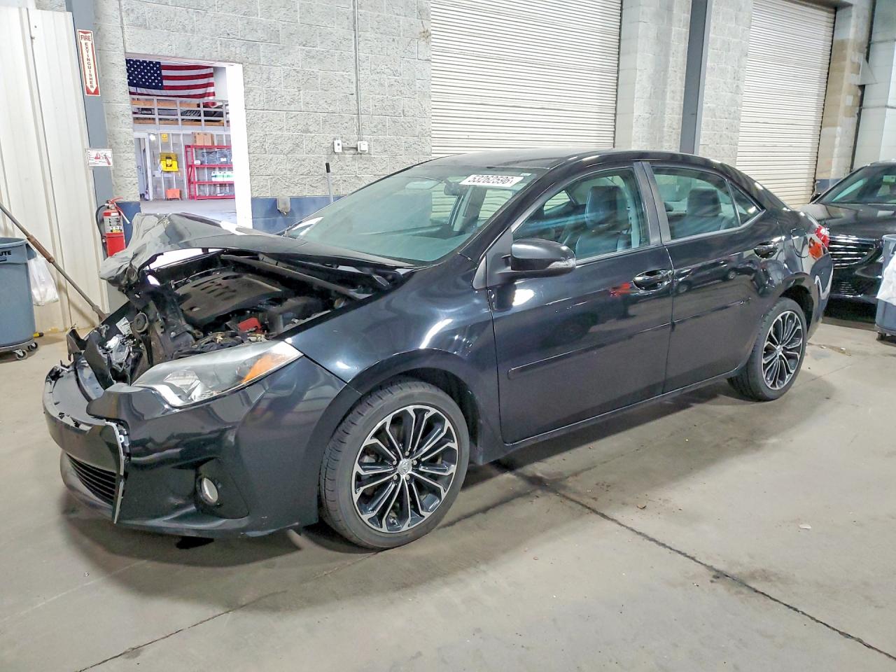 2015 Toyota Corolla S Plus Black vin: 2T1BURHE1FC425338