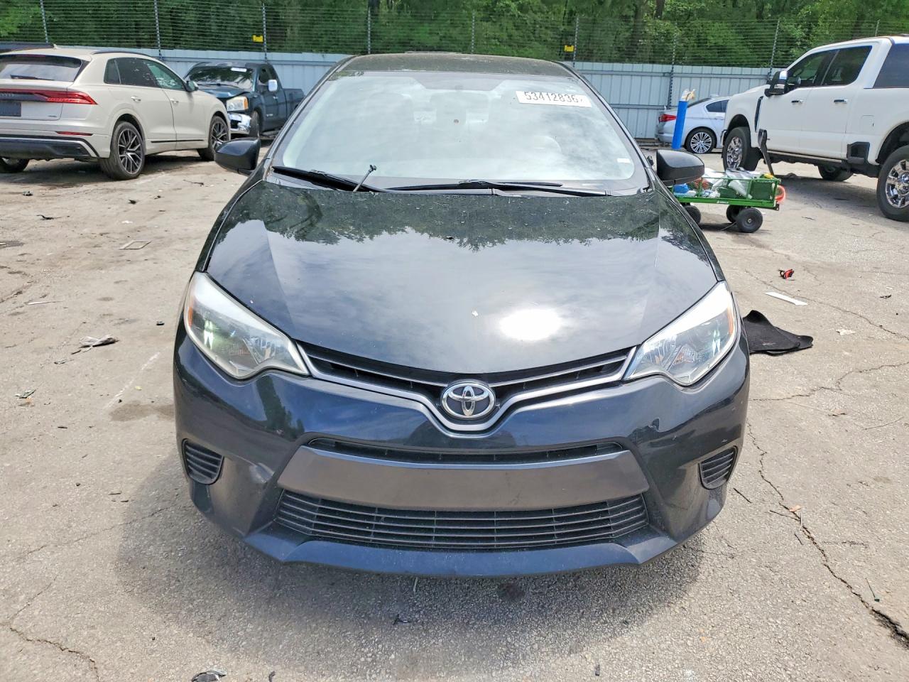 2015 Toyota Corolla Le Black vin: 2T1BURHE1FC425811