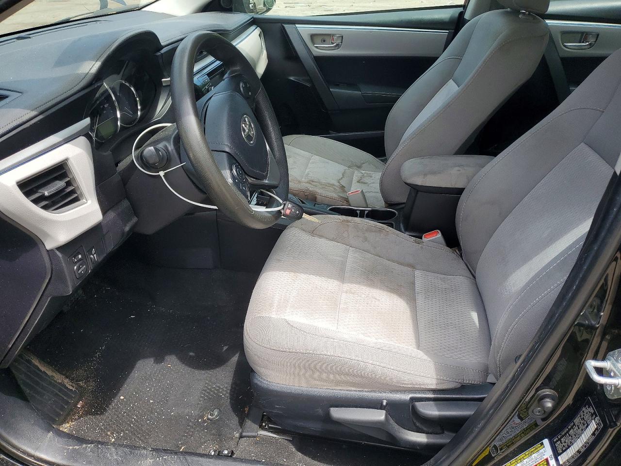 2015 Toyota Corolla Le Black vin: 2T1BURHE1FC425811