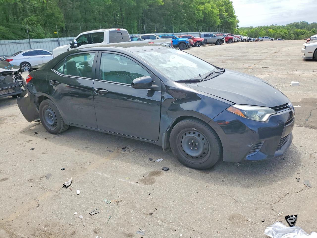2015 Toyota Corolla Le Black vin: 2T1BURHE1FC425811
