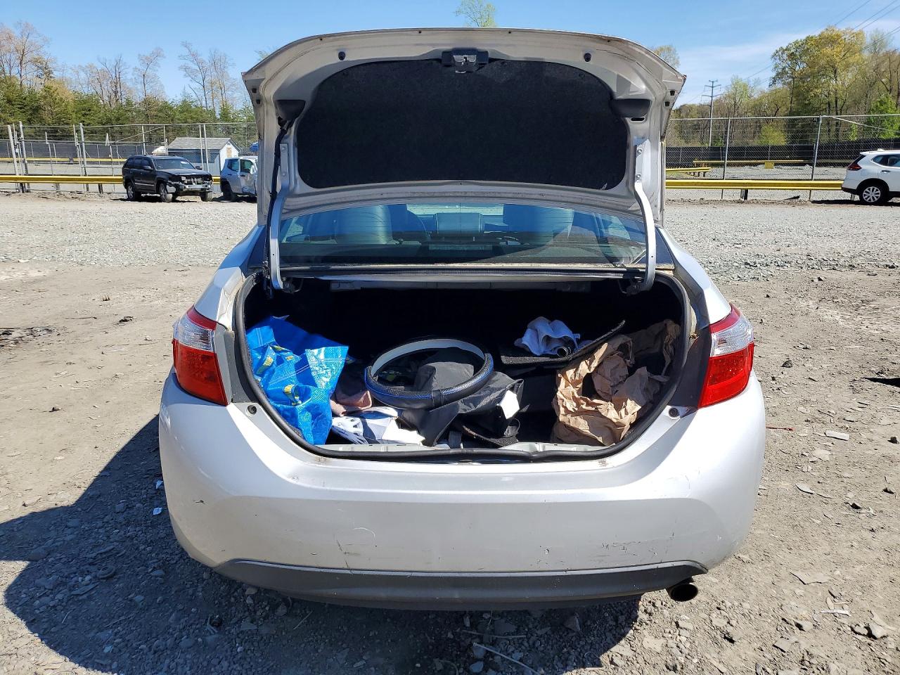 2015 Toyota Corolla S Silver vin: 2T1BURHE1FC437523