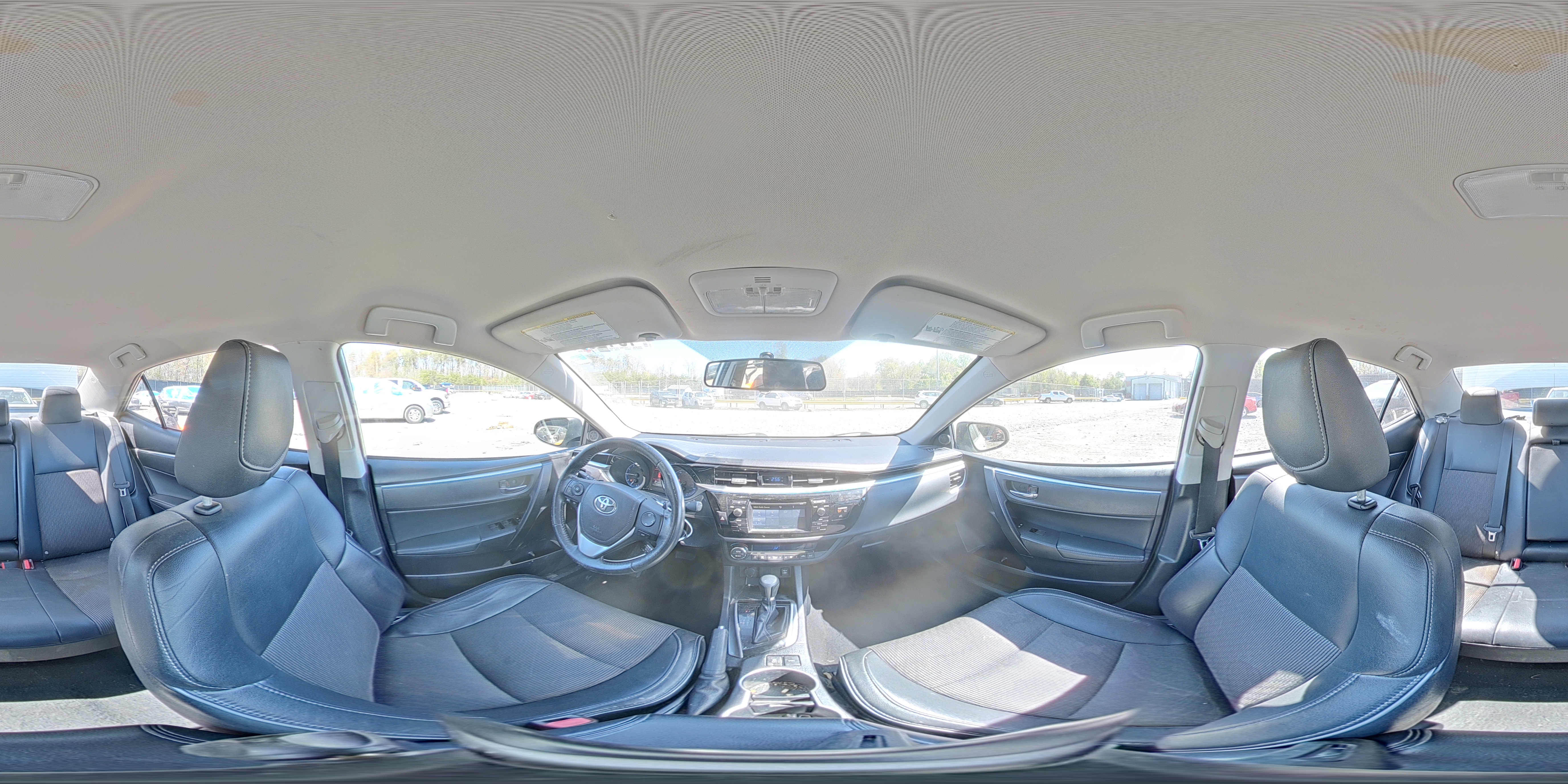 2015 Toyota Corolla S Silver vin: 2T1BURHE1FC437523