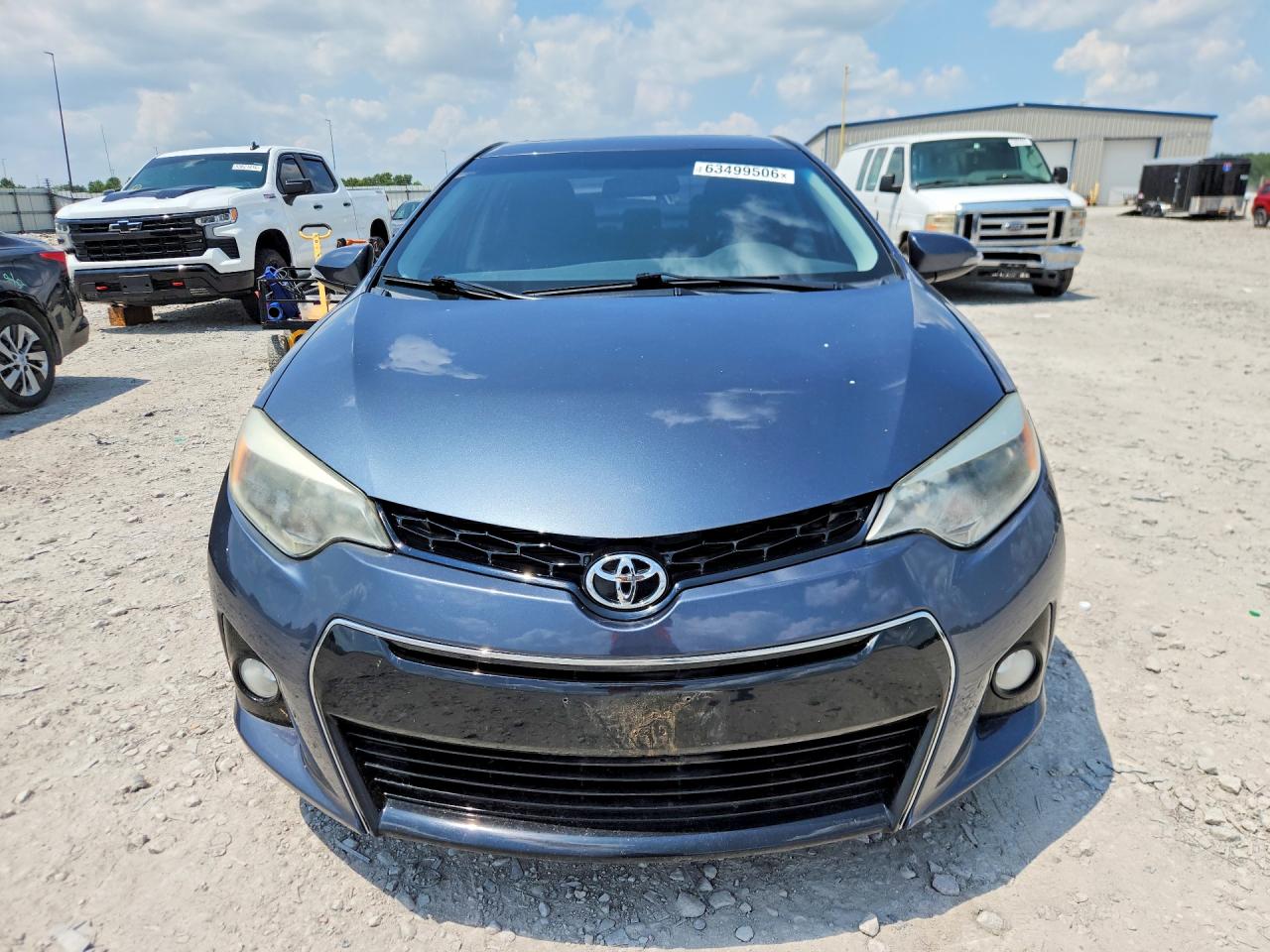 2015 Toyota Corolla S Plus Серый vin: 2T1BURHE1FC448764