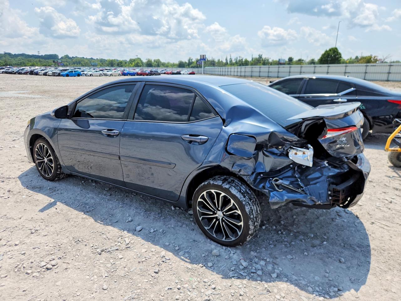 2015 Toyota Corolla S Plus Серый vin: 2T1BURHE1FC448764
