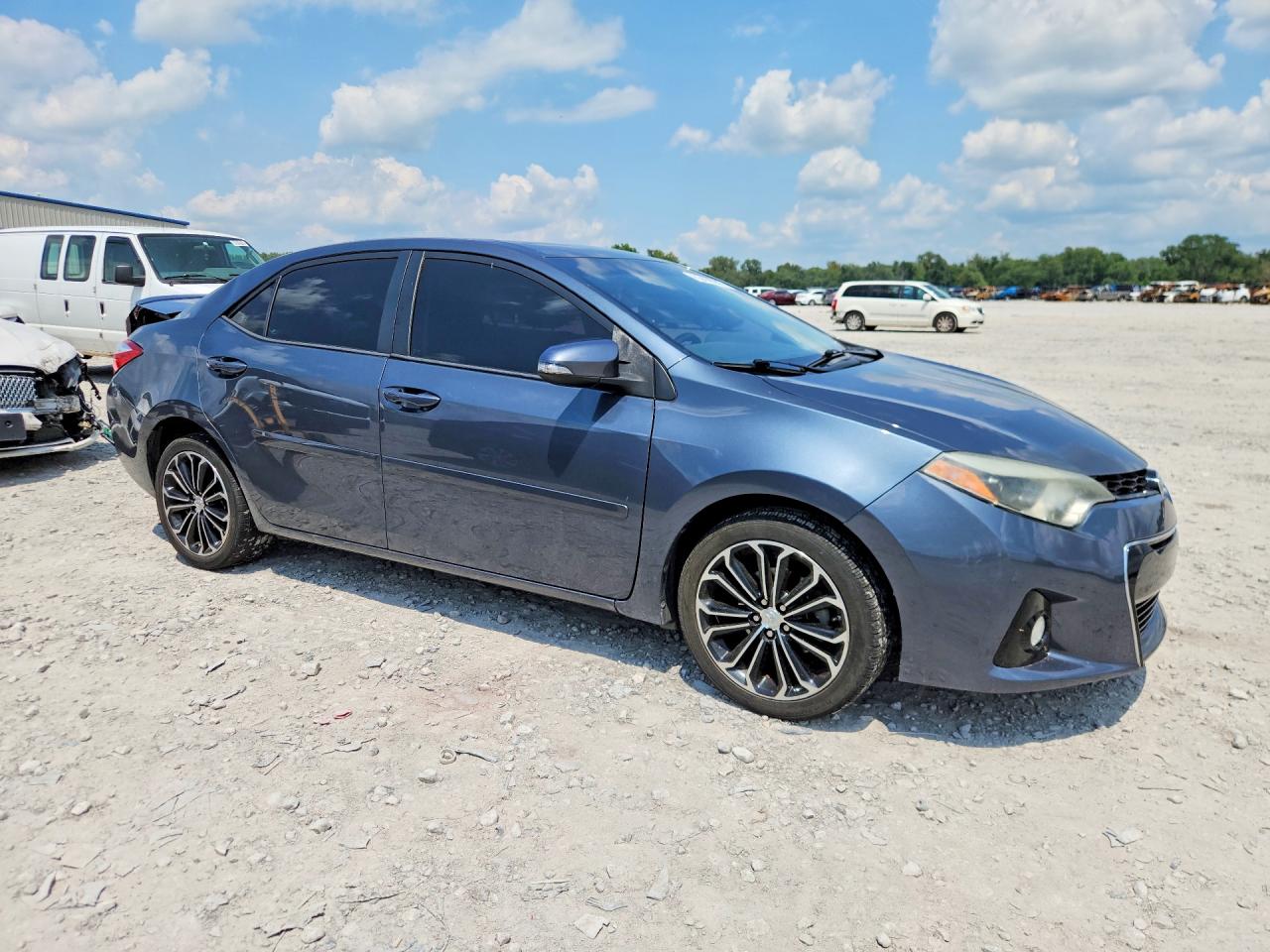 2015 Toyota Corolla S Plus Серый vin: 2T1BURHE1FC448764