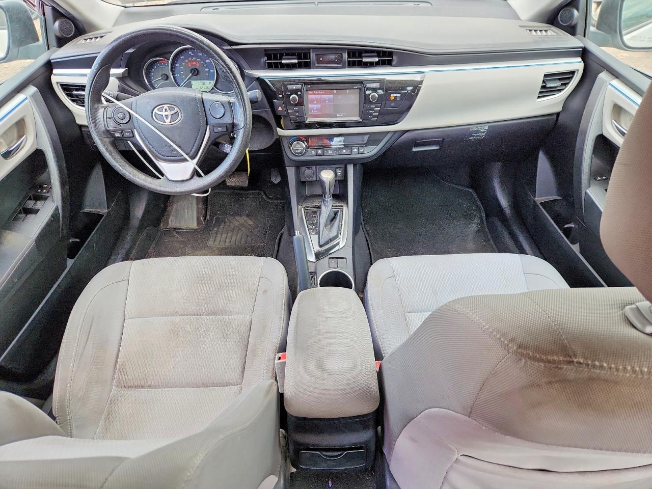 2015 Toyota Corolla Le Silver vin: 2T1BURHE1FC459196